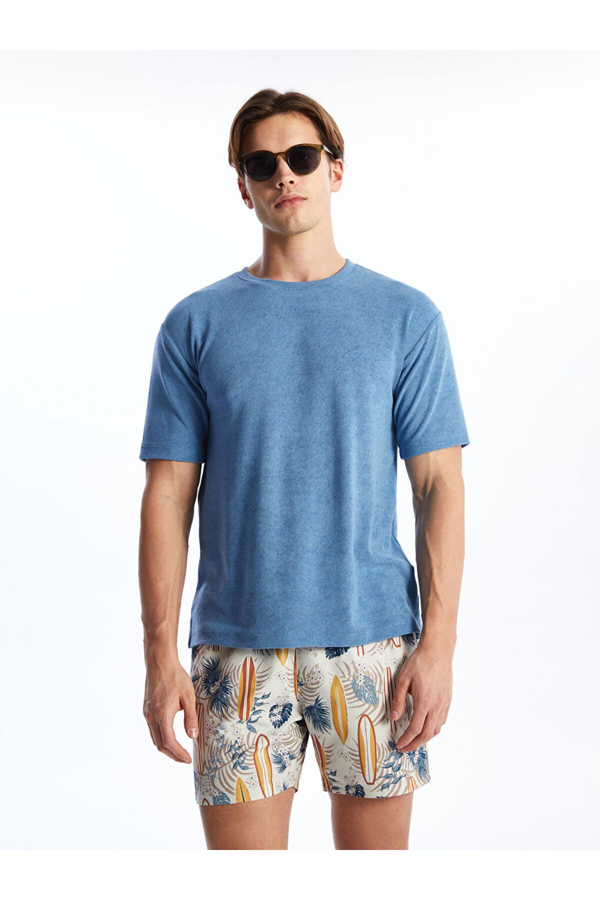 LC Waikiki-LCW Short Length Patterned Men's Swim Shorts 2