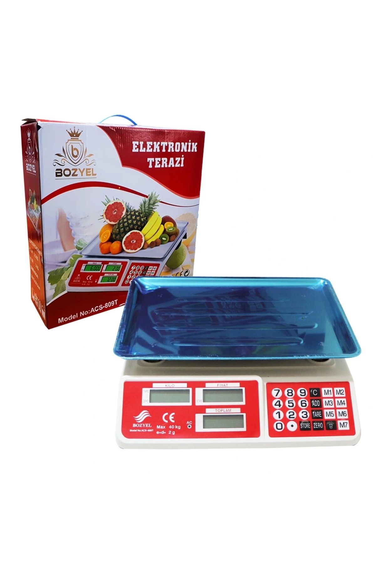 shopwave STOREMAX Bozyel ACS-809T 40 Kg Elektronik Terazi