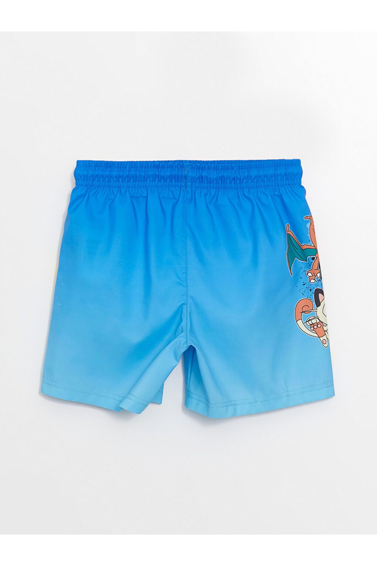 LC Waikiki-Lcw Printed Boys' Swim Shorts with Elastic Waist 4