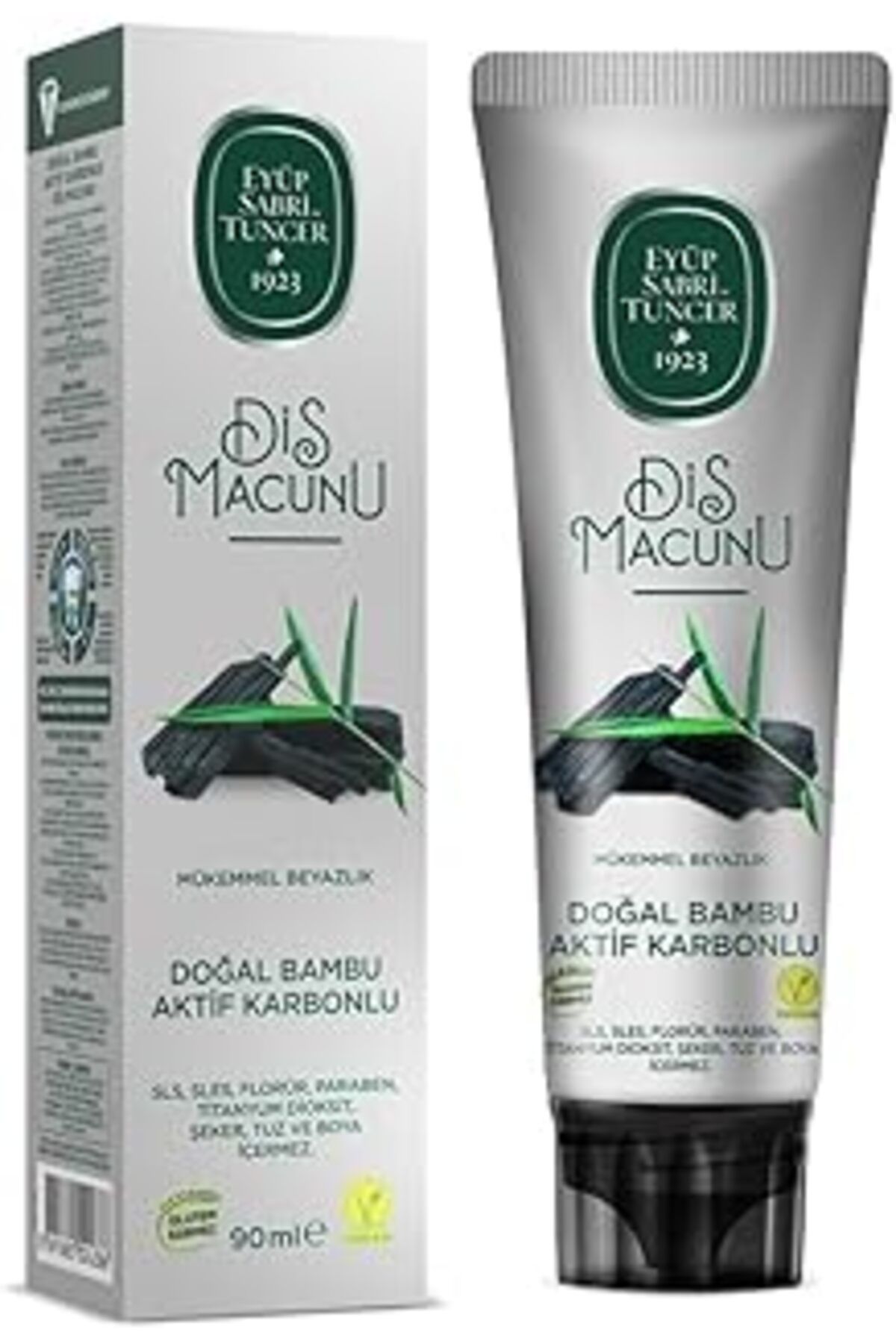 DENİZ Eyüp Sabri Tuncer Doğal Karbonlu Diş Macunu, 90ml