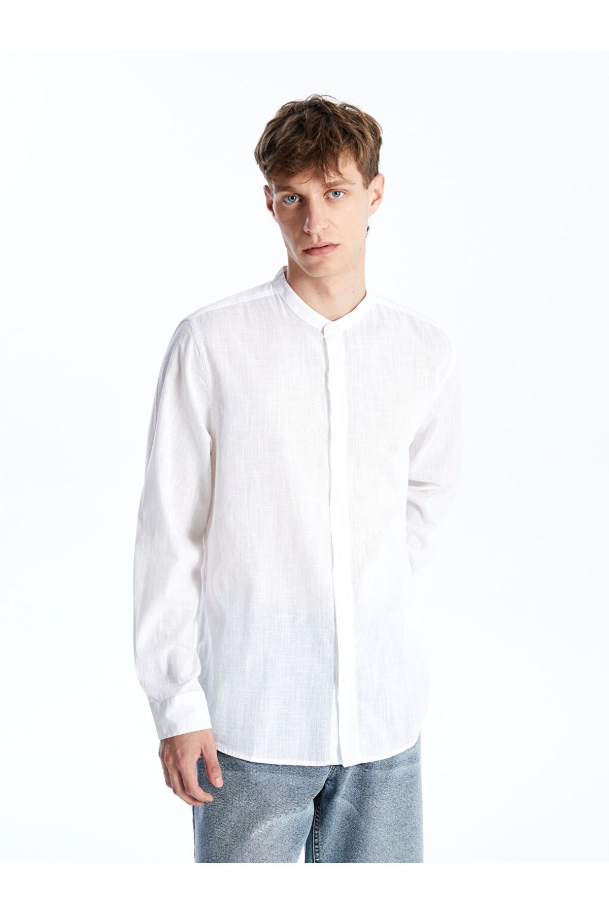 LC Waikiki LCW Regular Fit Uzun Kollu Poplin Erkek Gömlek