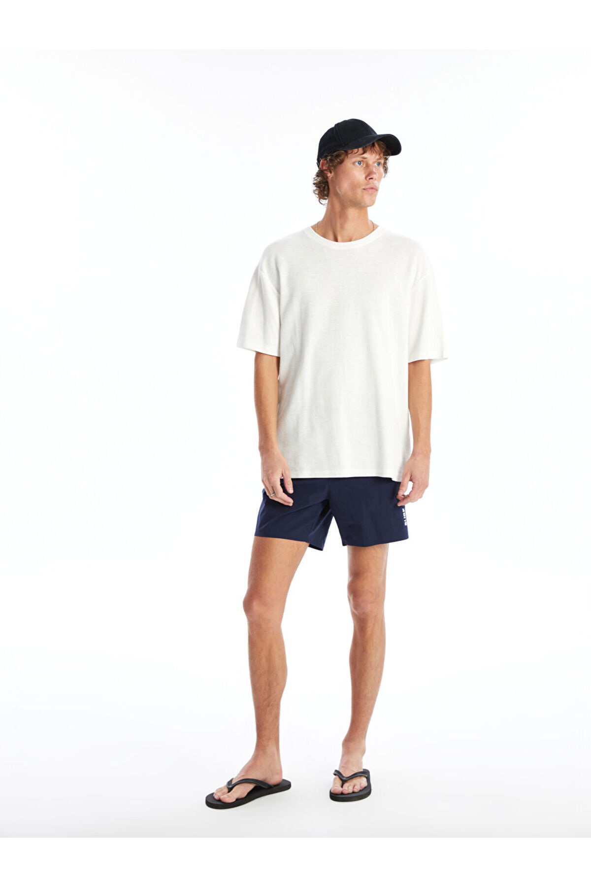 LC Waikiki Esvab • Modern & Distinctive Short-Length Printed Men's Swim Shorts