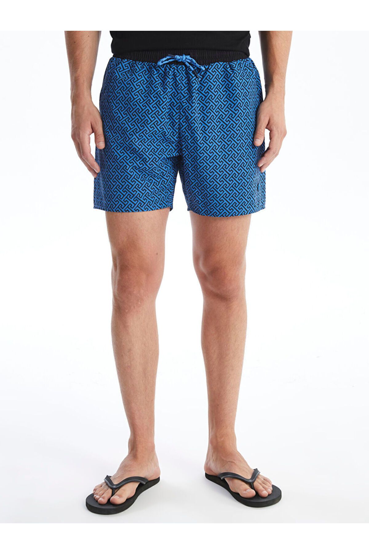 LC Waikiki-LCW Short Length Patterned Men's Swim Shorts 2