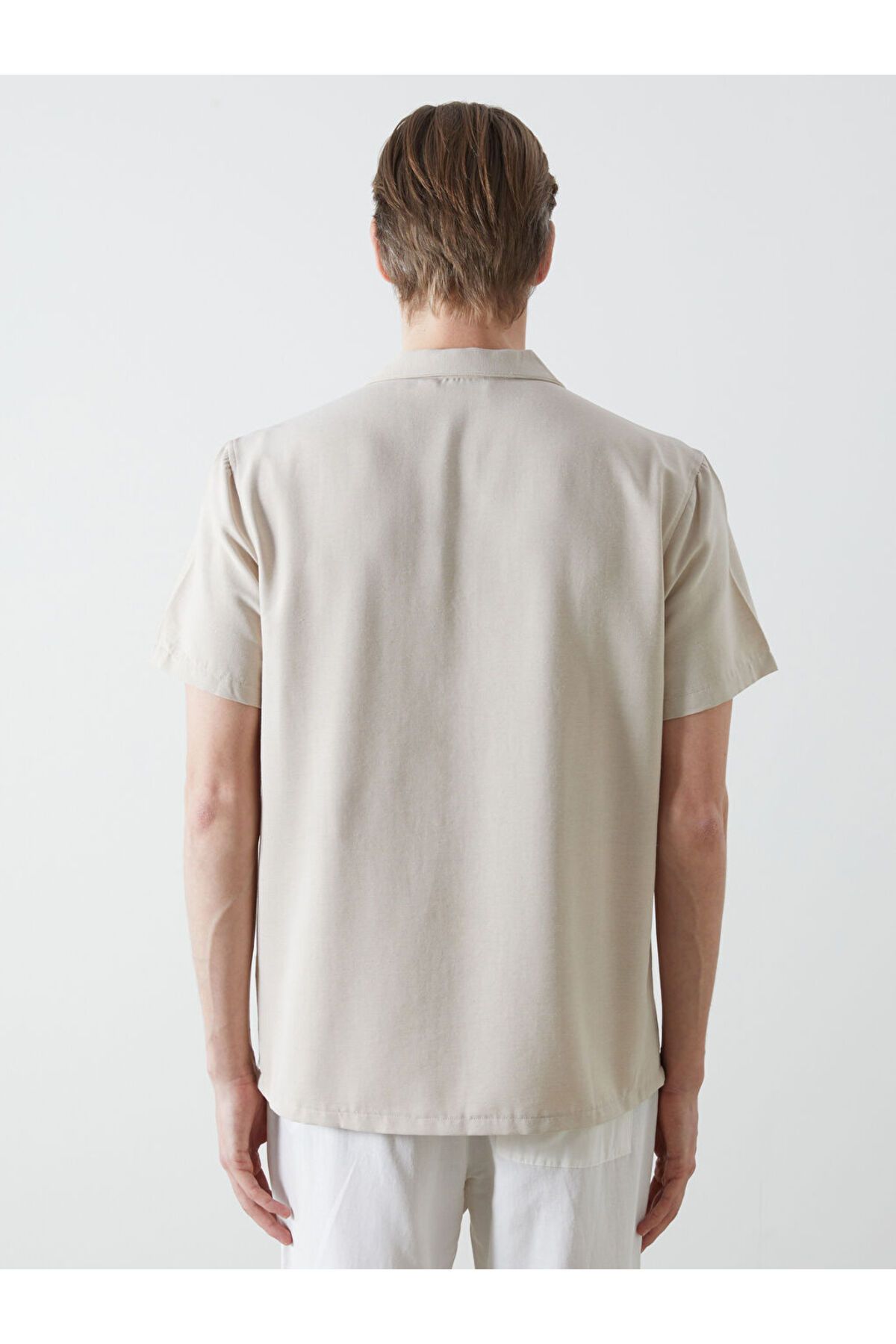 LC Waikiki-LCW ECO Regular Fit rövid ujjú férfi ing 4