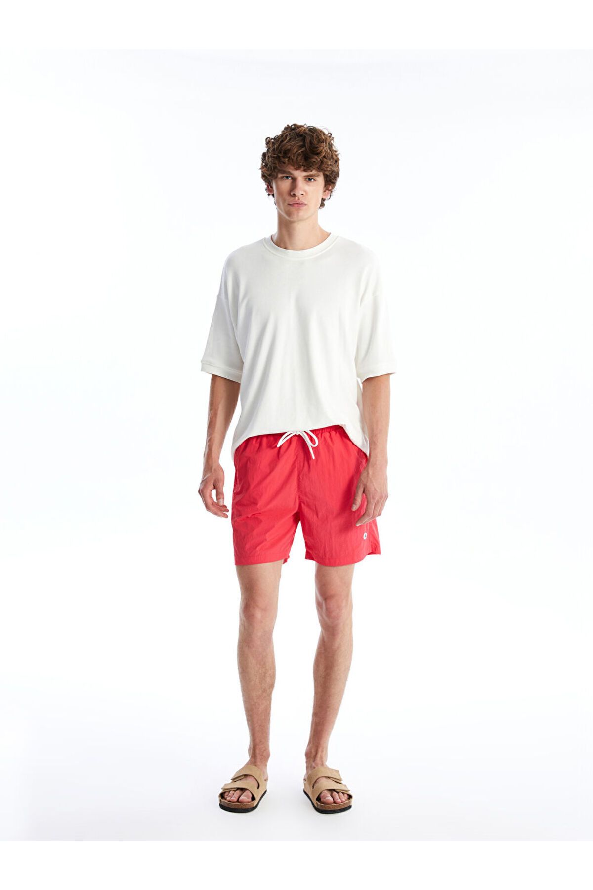 LC Waikiki Yeni Sezon Kisa Boy Basic Erkek Deniz Sortu - S4BL84Z8