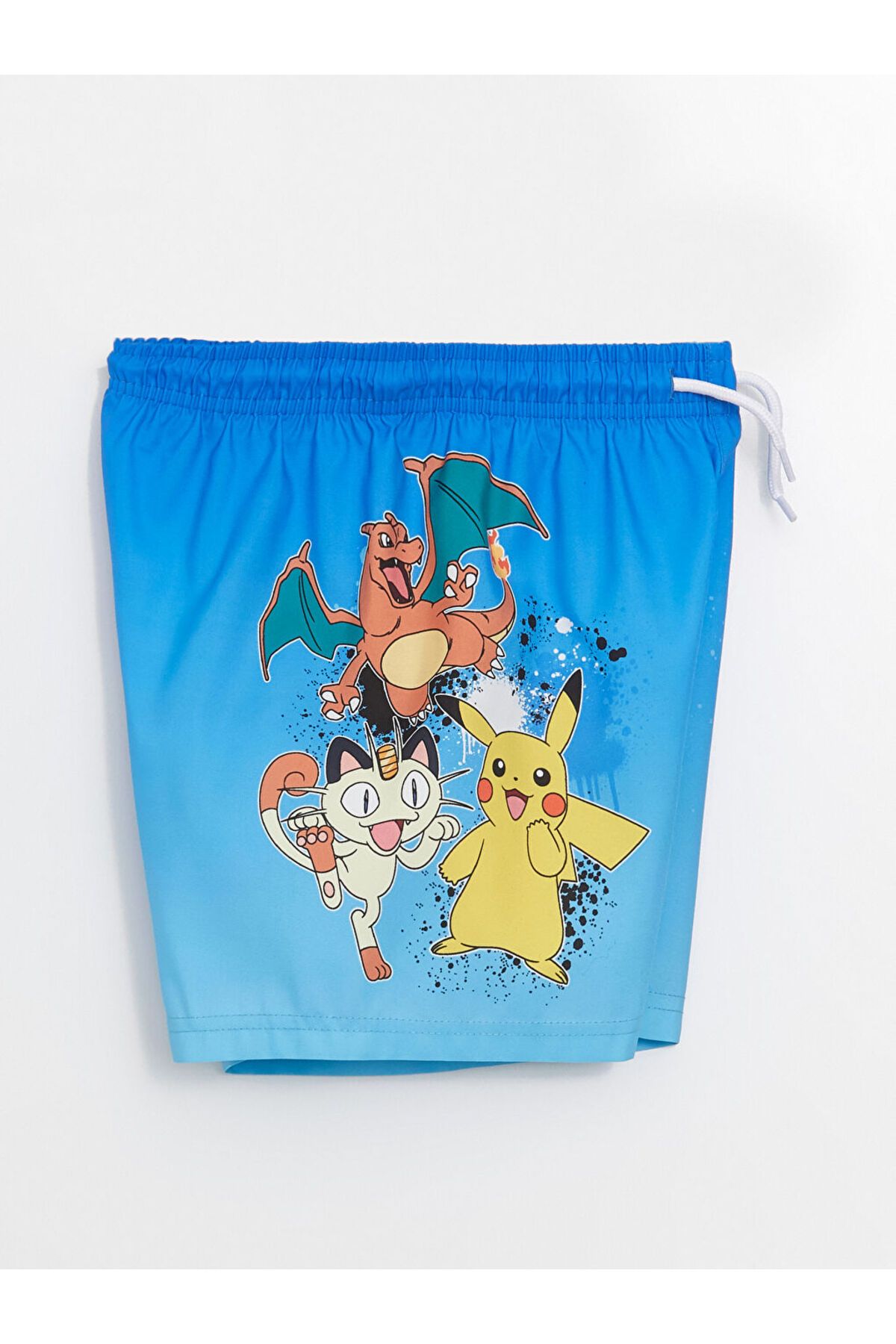 LC Waikiki-Lcw Printed Boys' Swim Shorts with Elastic Waist 3