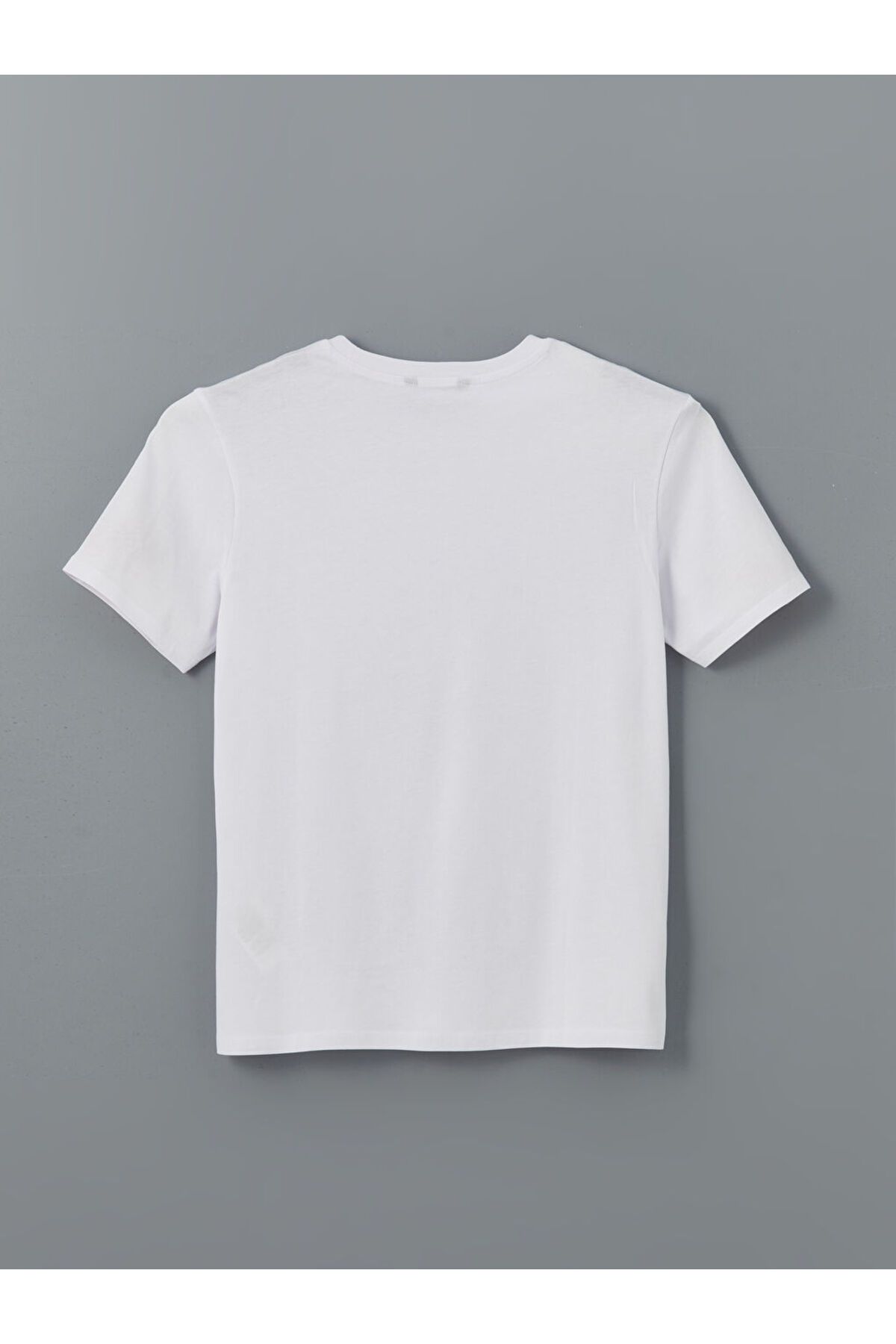 LC Waikiki-Νέα σεζόν Crew Neck κοντομάνικο εμπριμέ χτενισμένο βαμβακερό ανδρικό Tisort - S5I305Z8 6