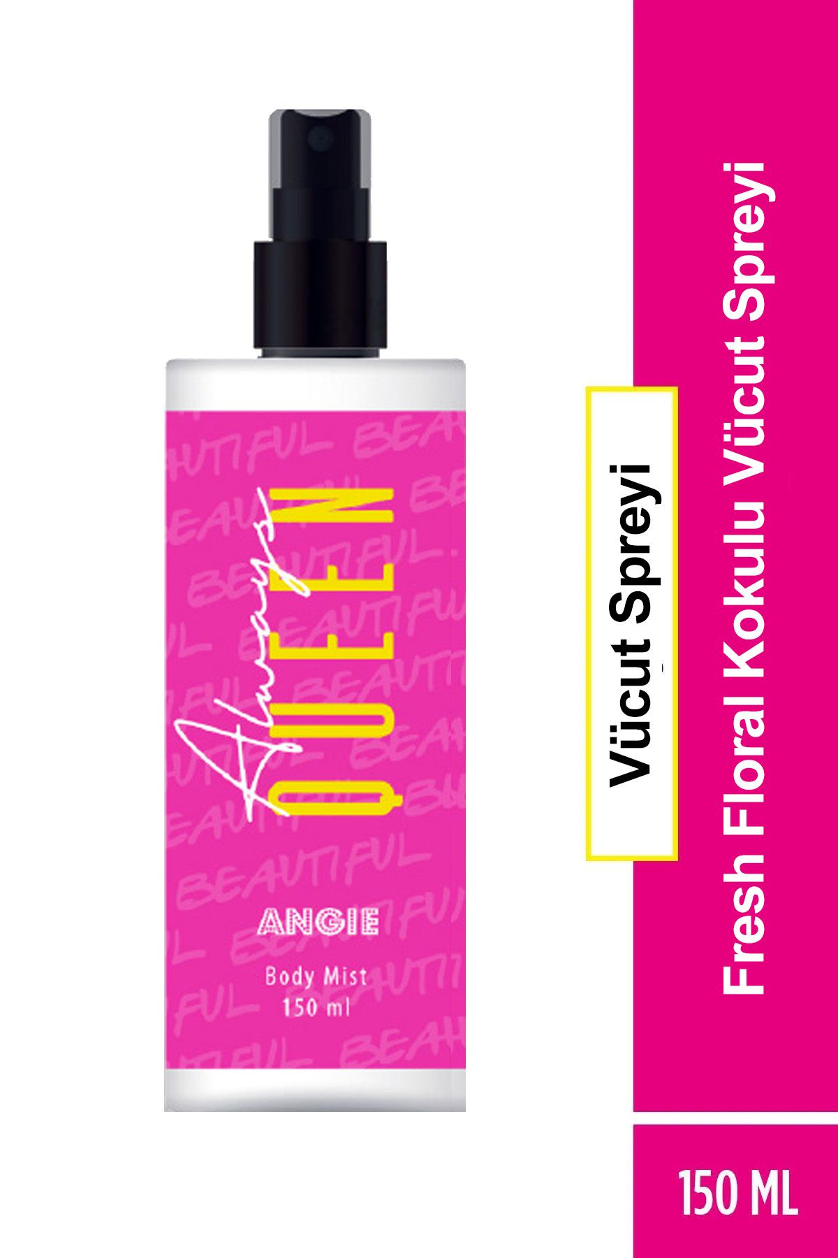 Angie Queen Vücut Spreyi Body Mist - 150ml Meyve Kokulu