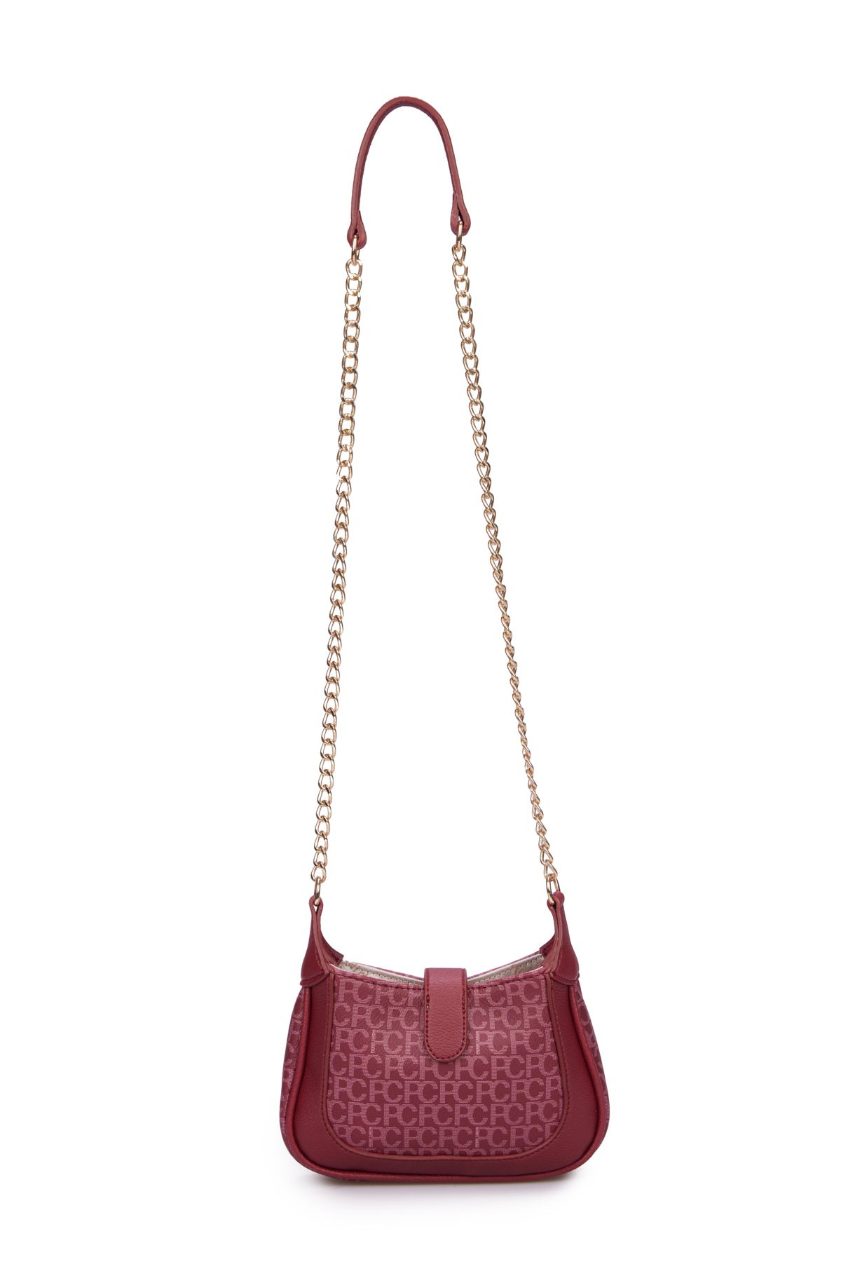 Pierre Cardin-Γυναικεία τσάντα ώμου Cherry 05PO25Y2010 6