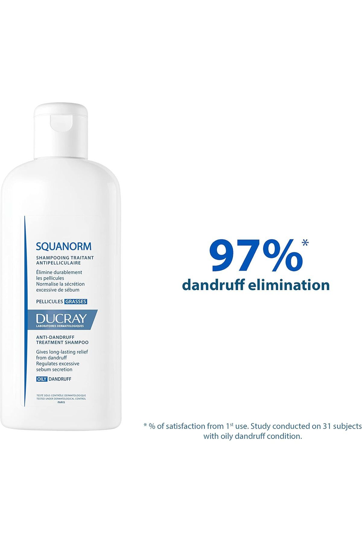 Ducray-Squanorm Shampoo Oily 200 ml 9