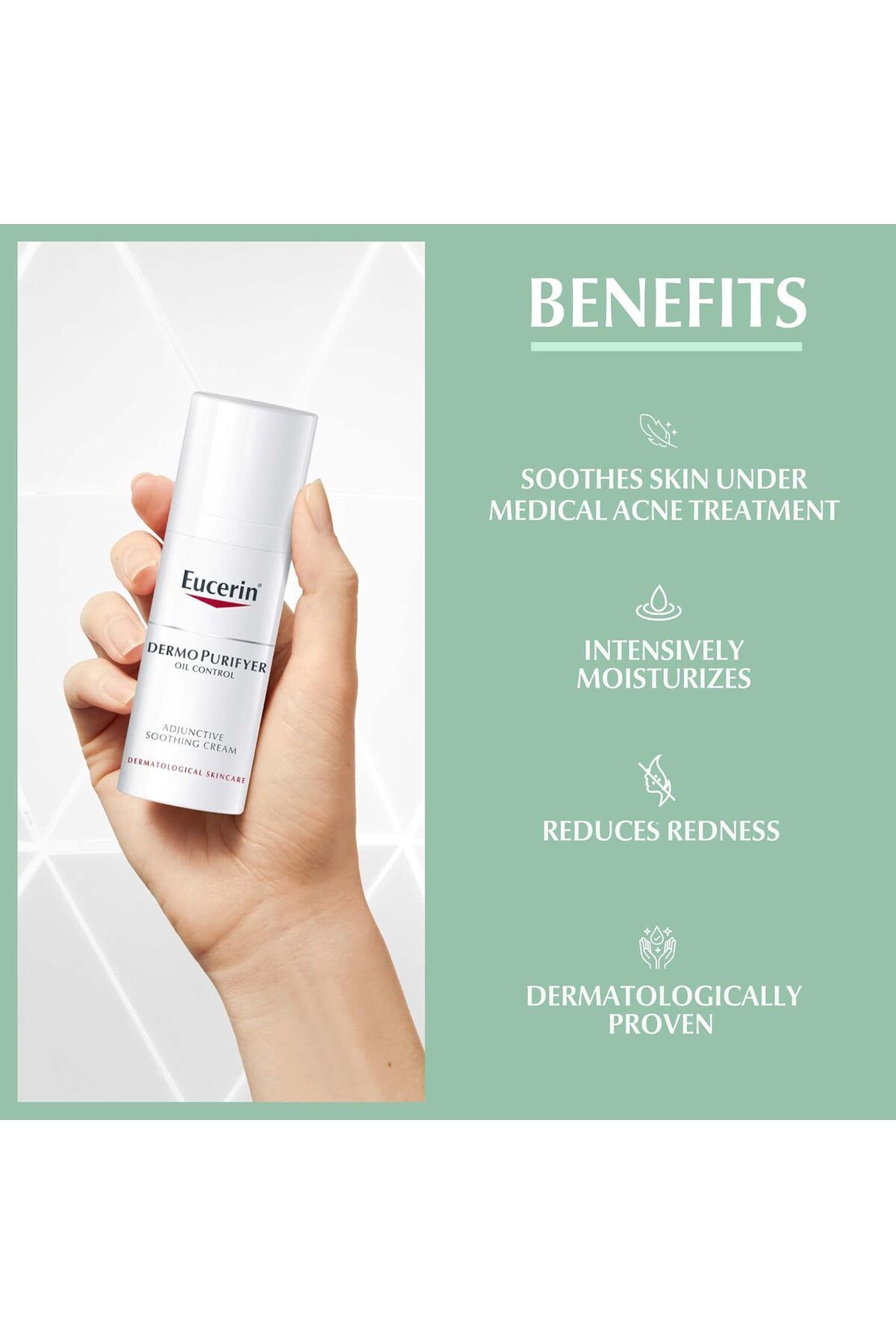 Eucerin-Dermopurifyer Adjunctive Soothing Day Cream Spf30+ 50 ml 6