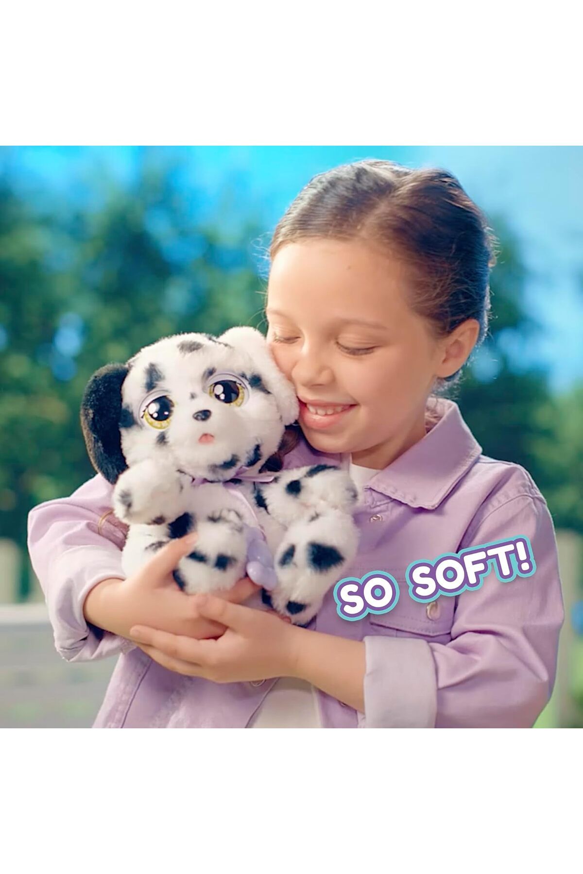 Baby Paws-Sleeping Puppies - Dalmatian an Interactive Plush Puppy which Makes Sounds 10