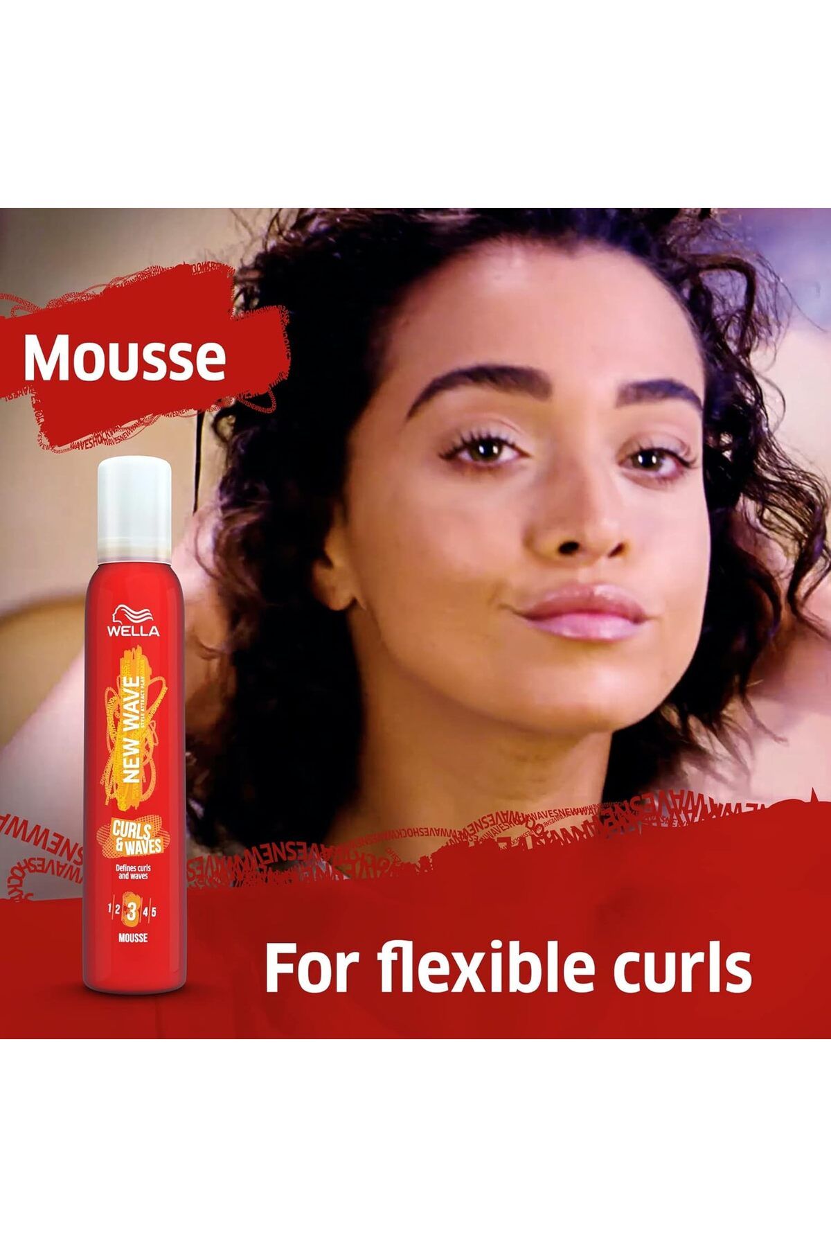 Wella-WELLA New Wave Curls & Waves Mousse - 200 Ml 5