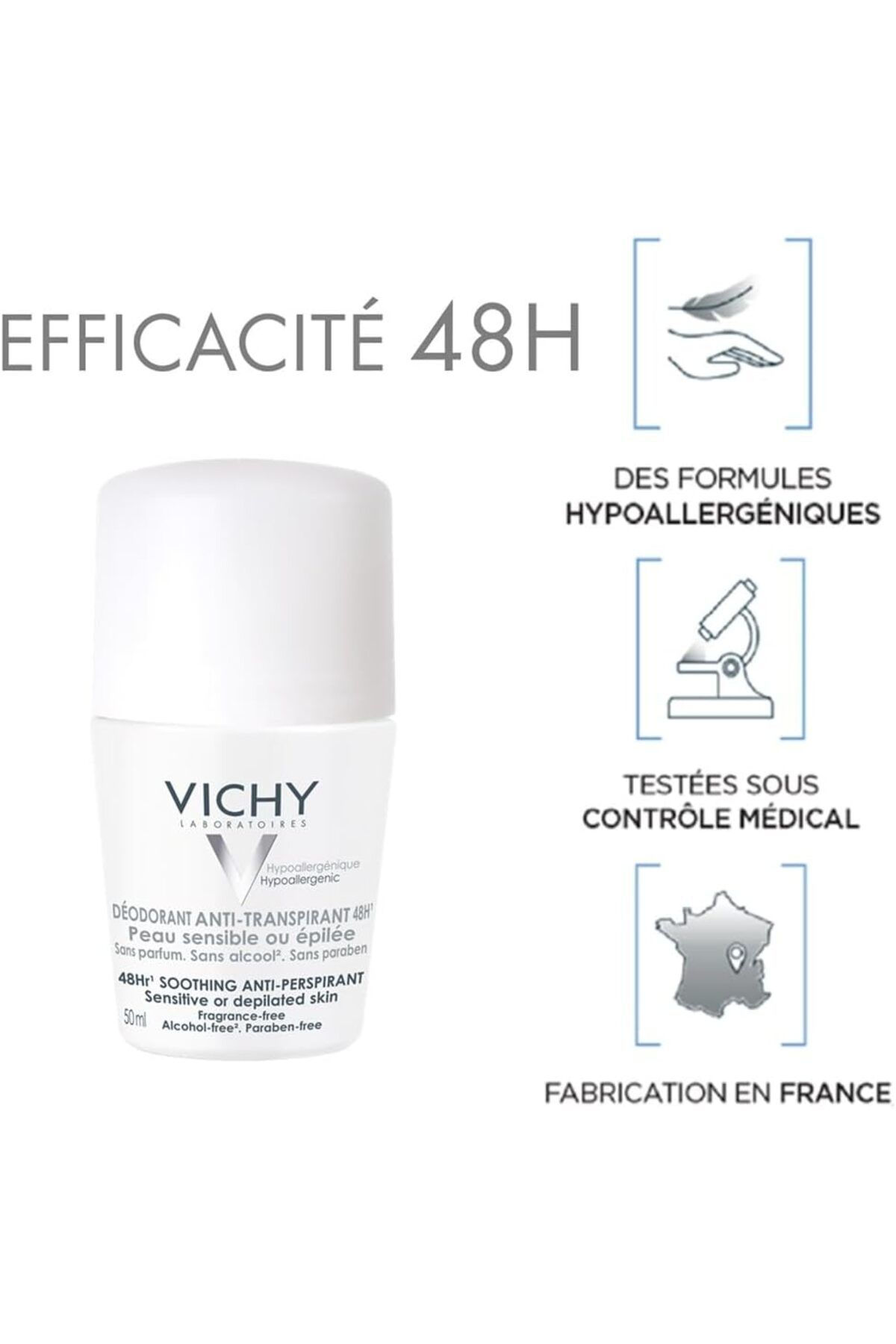 Vichy-Deo Sensitive Roll On 50 ml 7