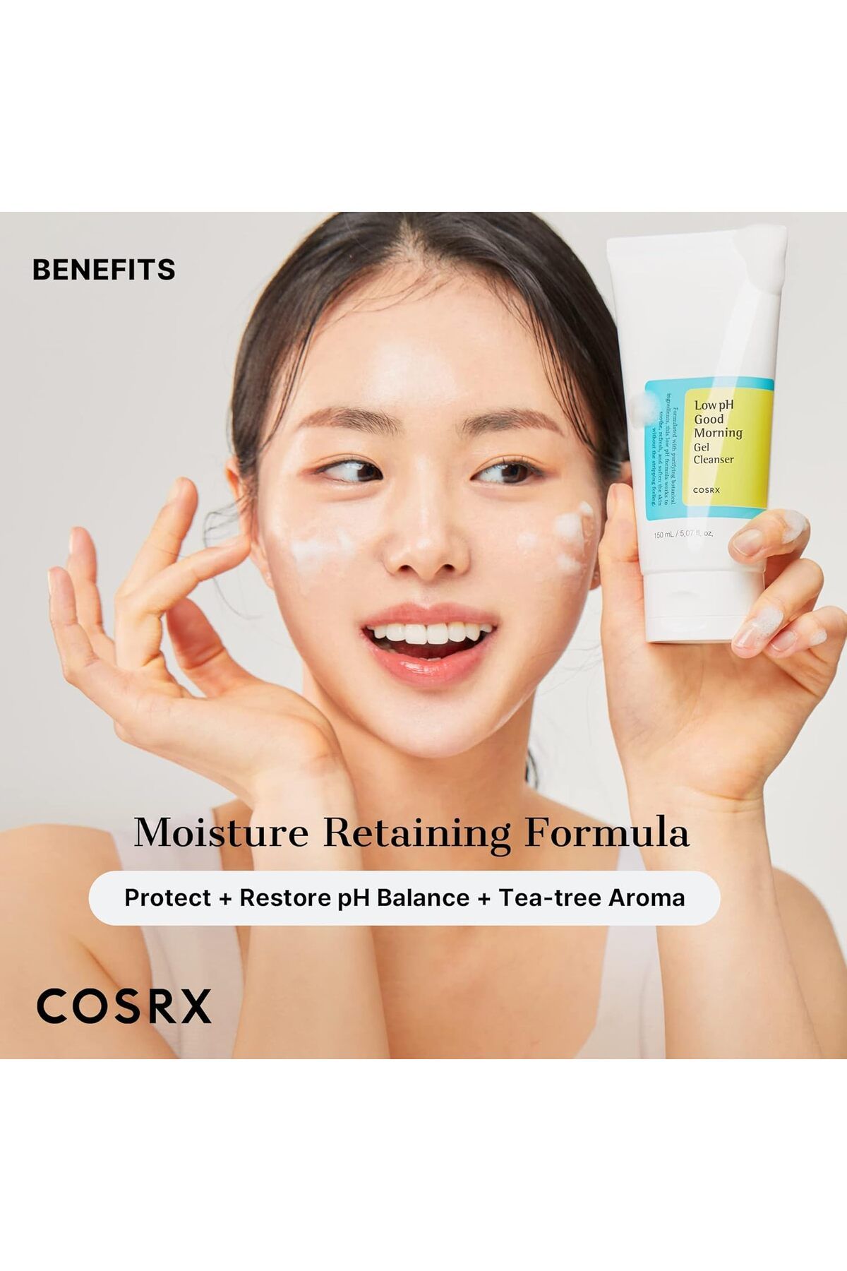Cosrx-Low Ph Good Morning Gel Cleanser - Daily Cleansing Gel with Ph 5 Value 16