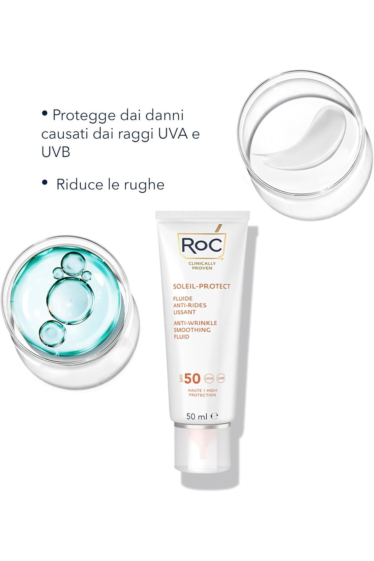 Roc-RoC Soleil-Protect Anti-Wrinkle Smoothing Fluid SPF 50 50ml 13