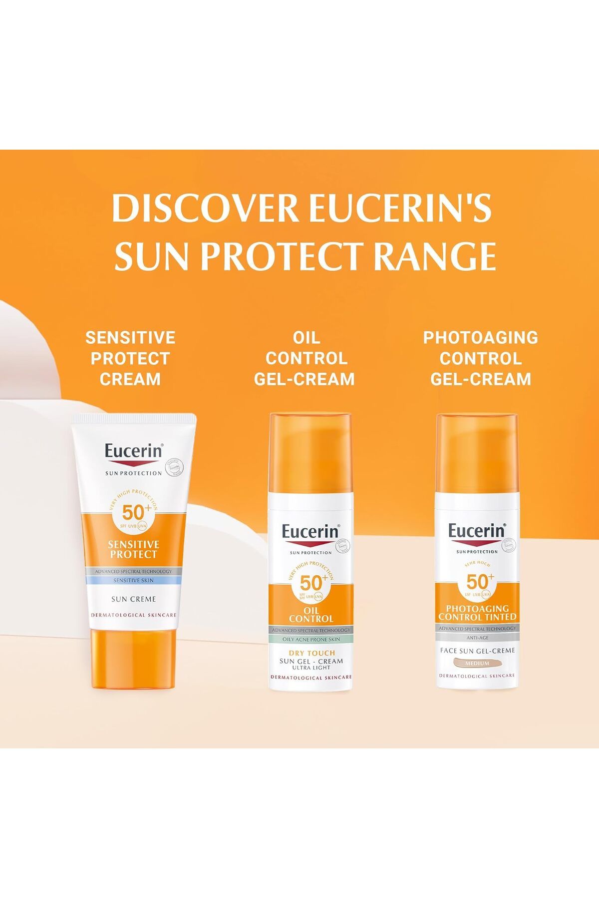 Eucerin-, Sun Face Hydro Protect Ultra Light Fluid Spf 50+ 50 mL 17