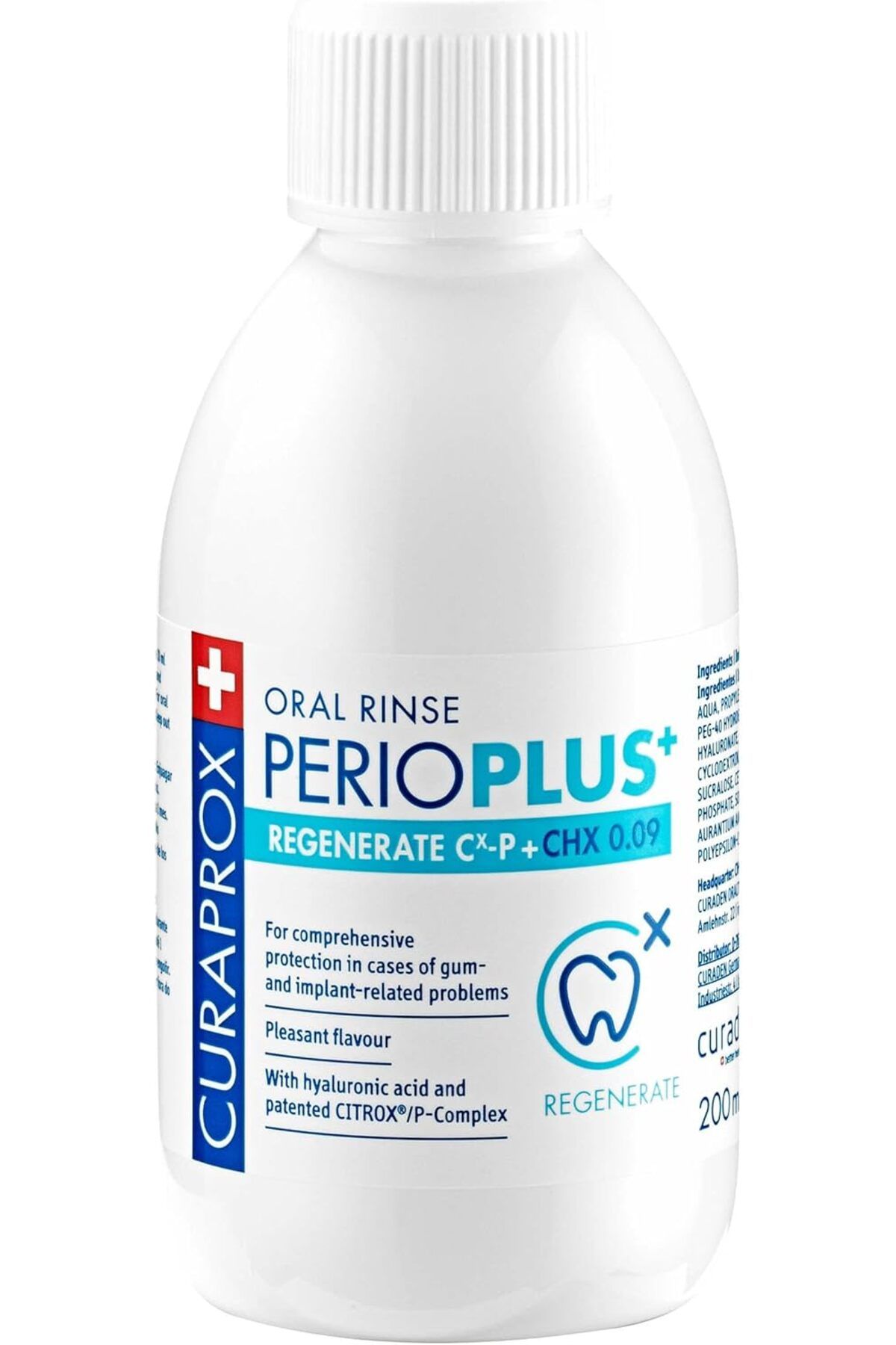 Curaprox-CURAPROX Perio Plus Regenerate Mouthwash, 200 ml, CPP209 8
