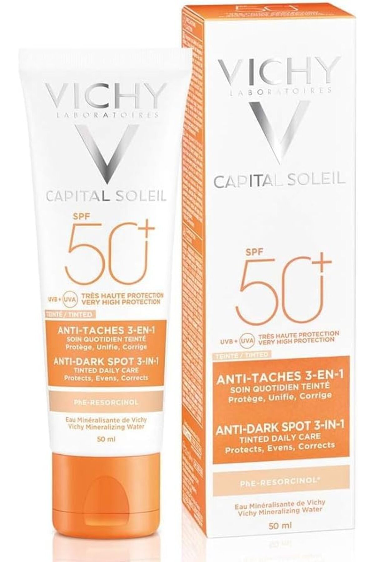 Vichy-Capital Soleil Spf 50 - Colored Anti-blemish Sunscreen 50ml 8