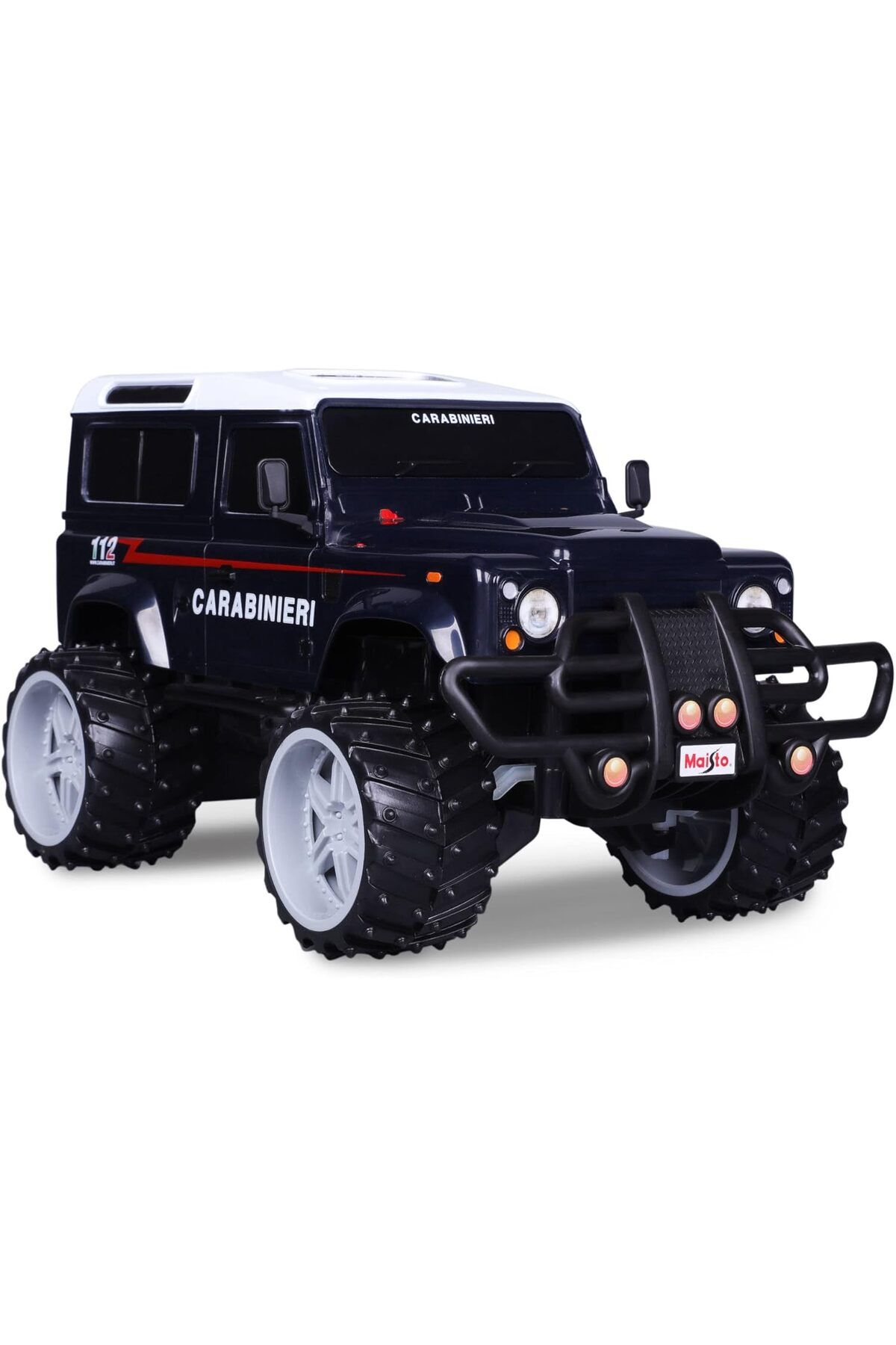 Maisto-1:16 Scale 2.4GHz Land Rover Defender Off Road Remote Control Car, Blue 1