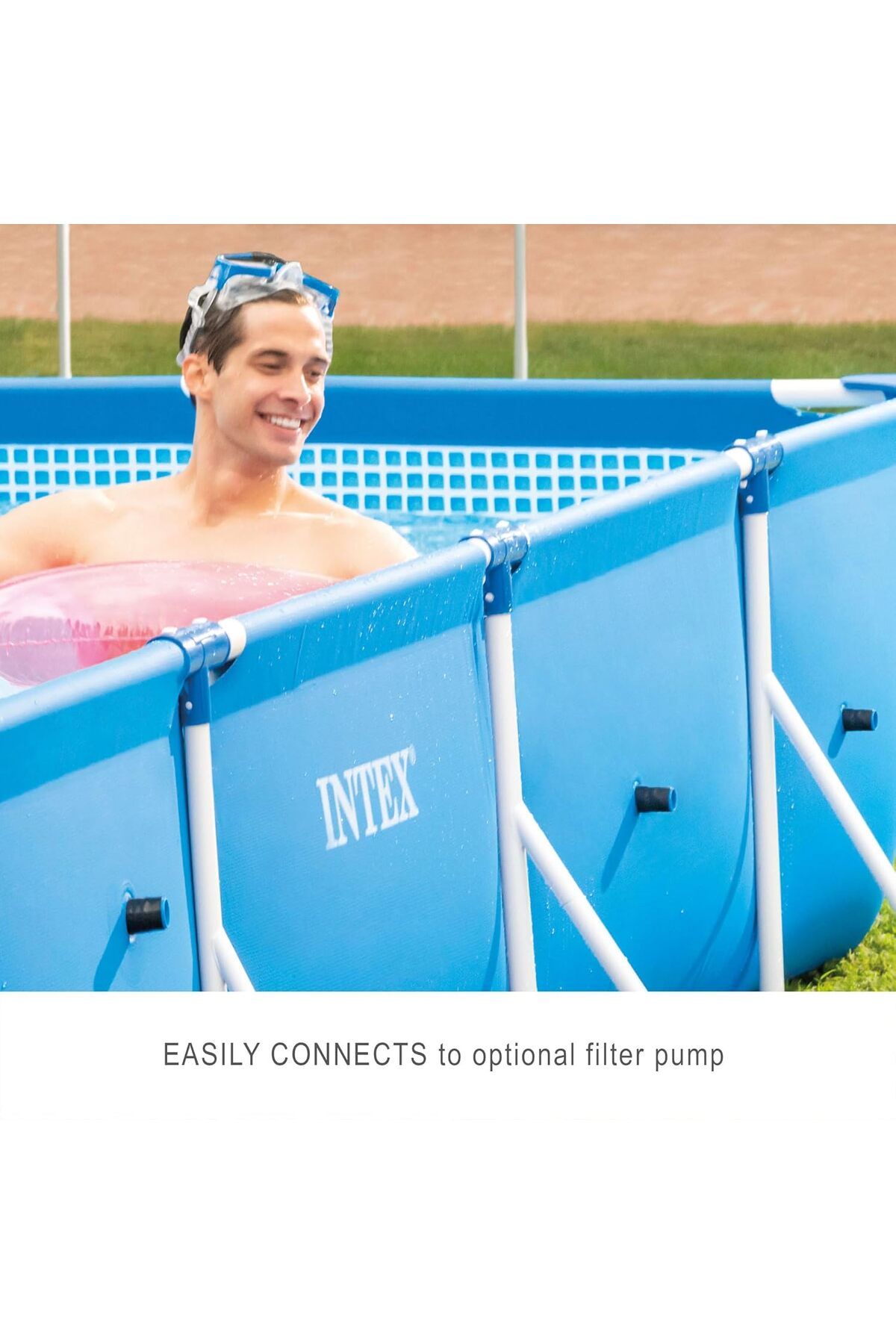 Intex-Rectangular Metal Frame Pool - 28273 3