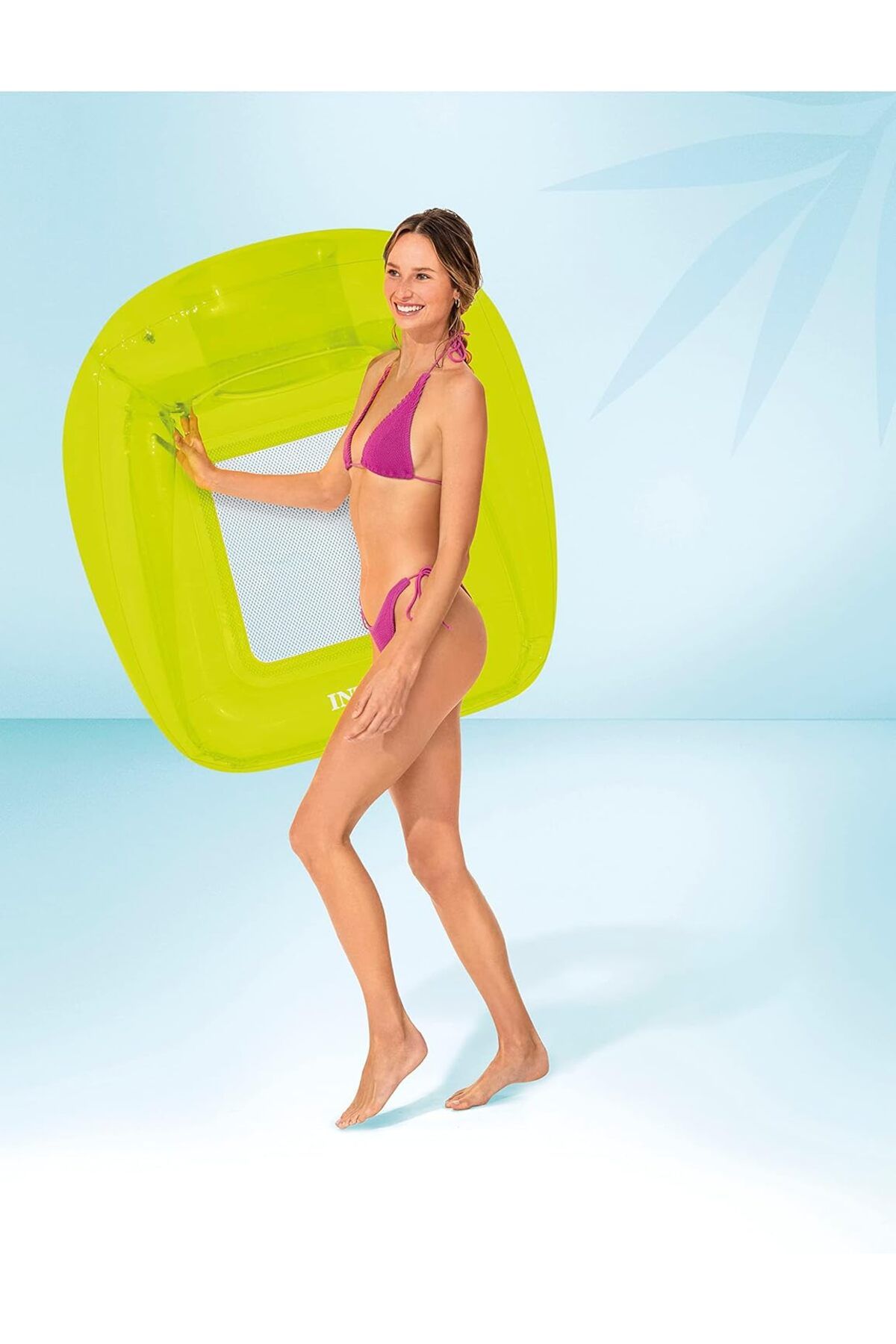 Intex-بيغل مربع شبكي ملون خافت للضوء 56802 7