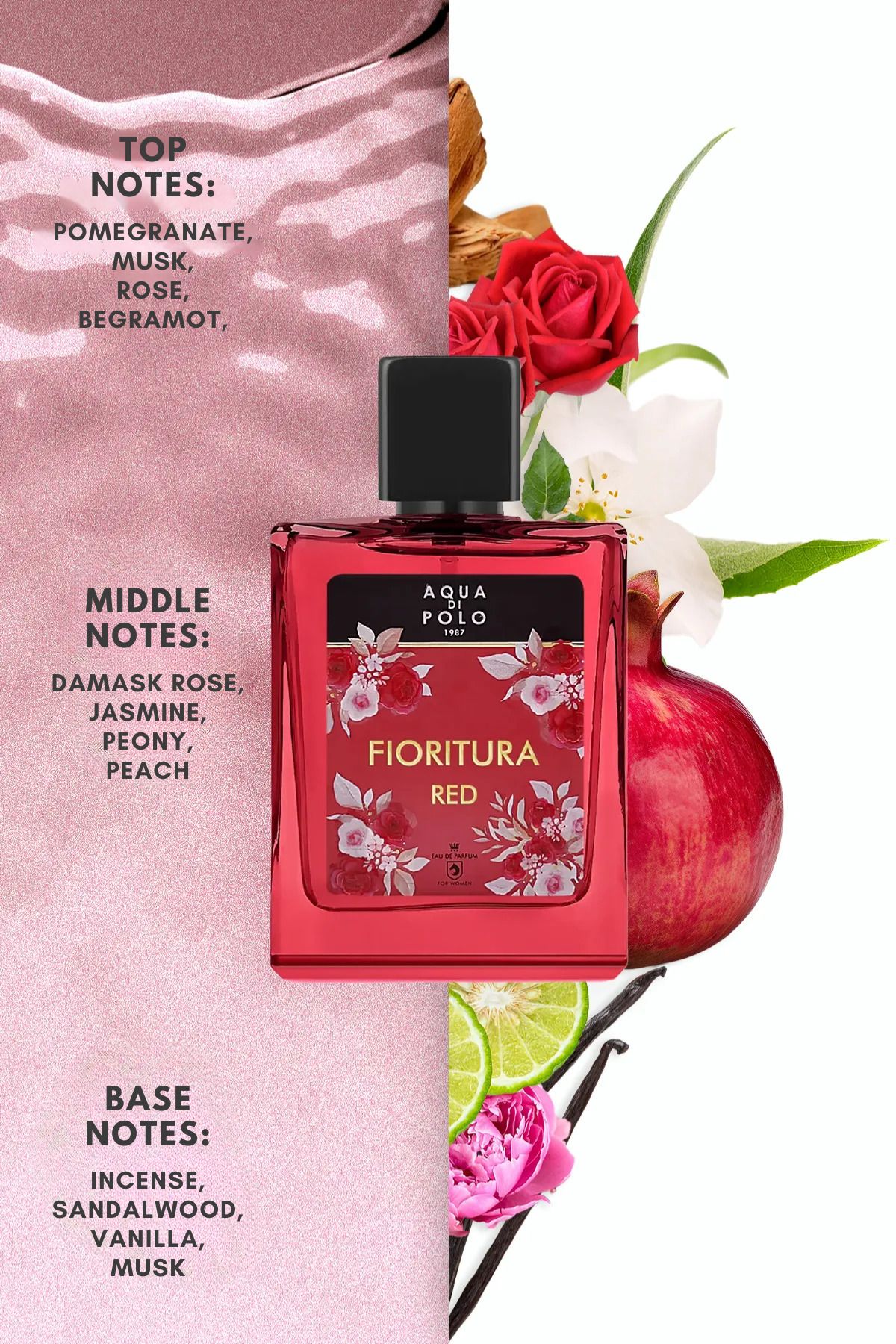 Aqua Di Polo 1987 عطر زنانه با میوه های شیرین و گلهای خوشبو