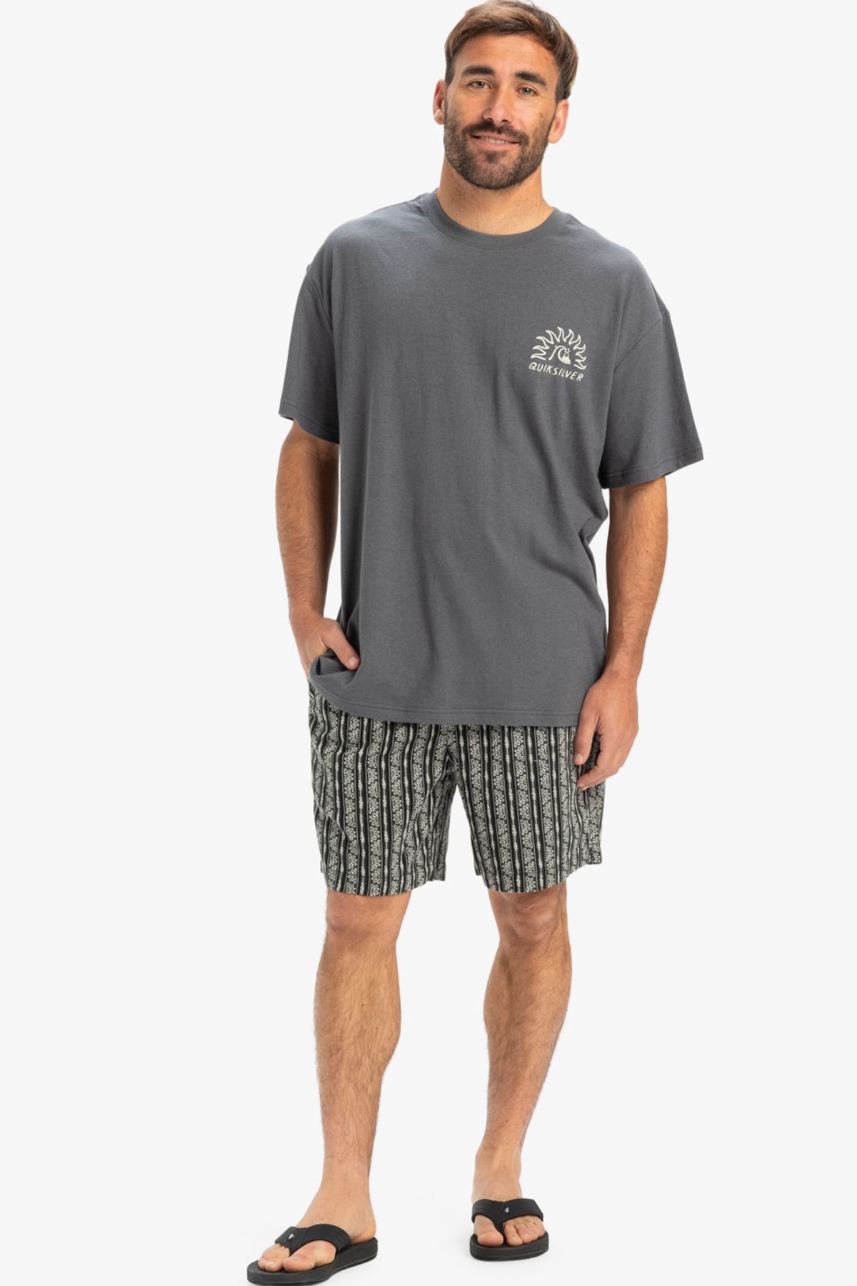 Quiksilver-Pánské tričko IRON GATE 7