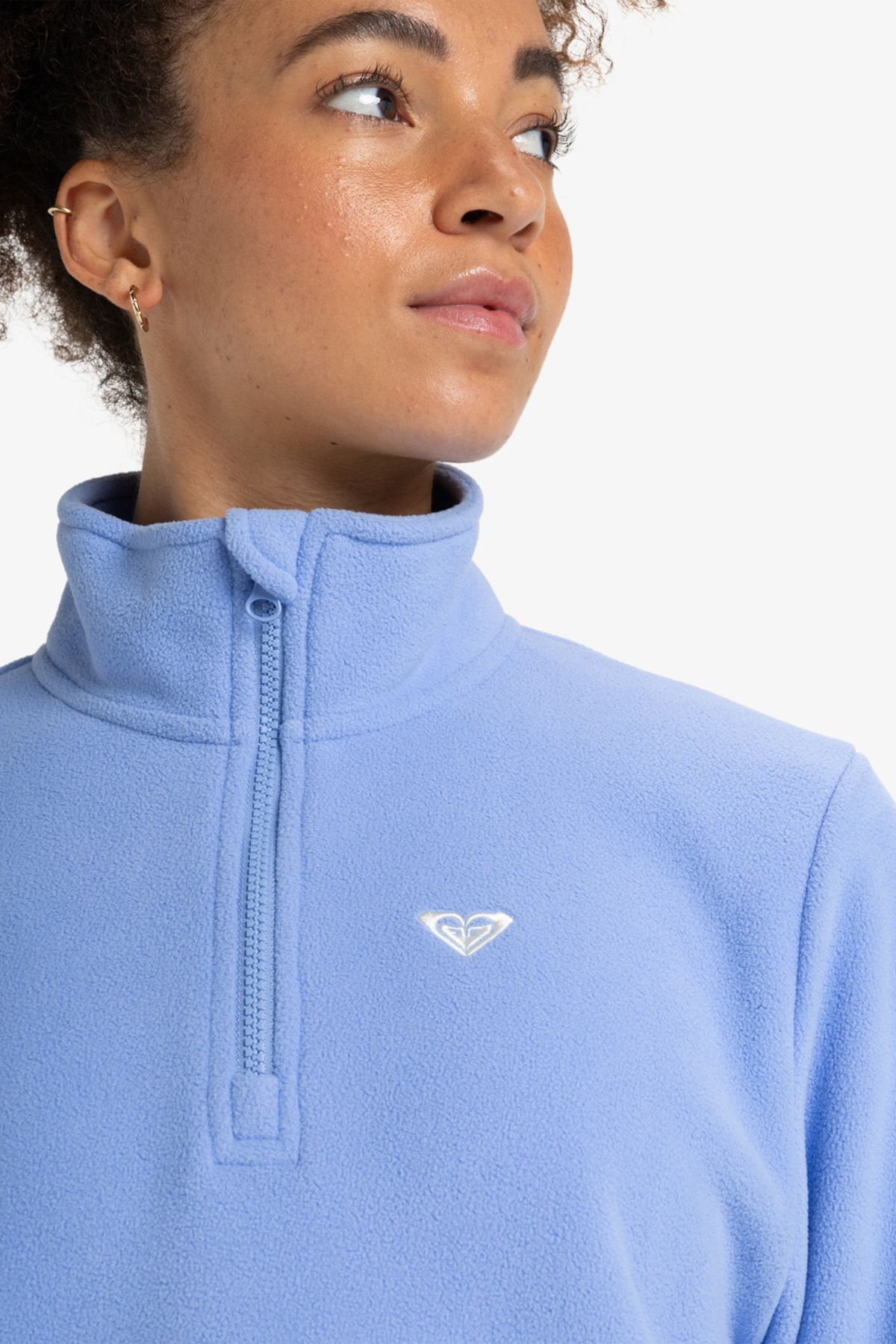 Roxy-Poloviční zip pro ženy – kolekce Active, hřejivá tkanina 8