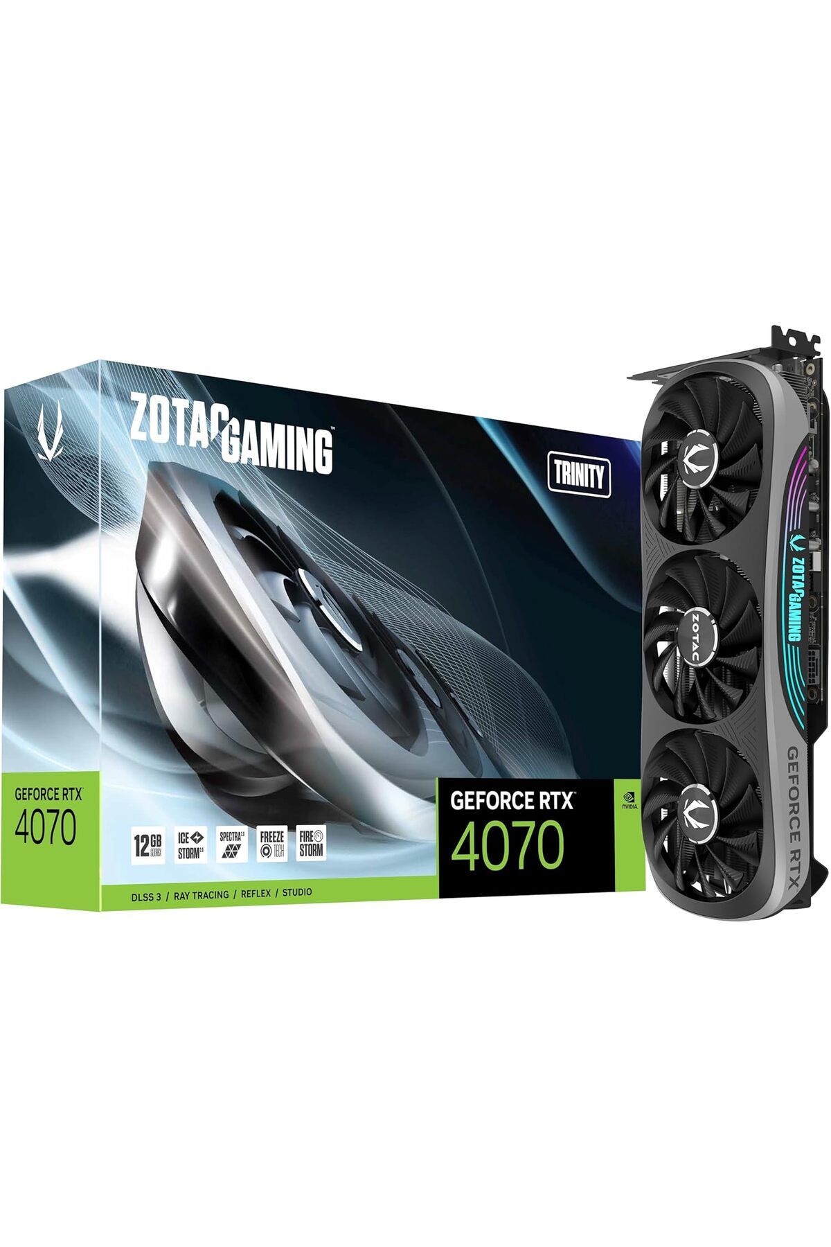 Zotac-GAMING GeForce RTX 4070 Twin Edge 12GB GDDR6X Graphics Card 8