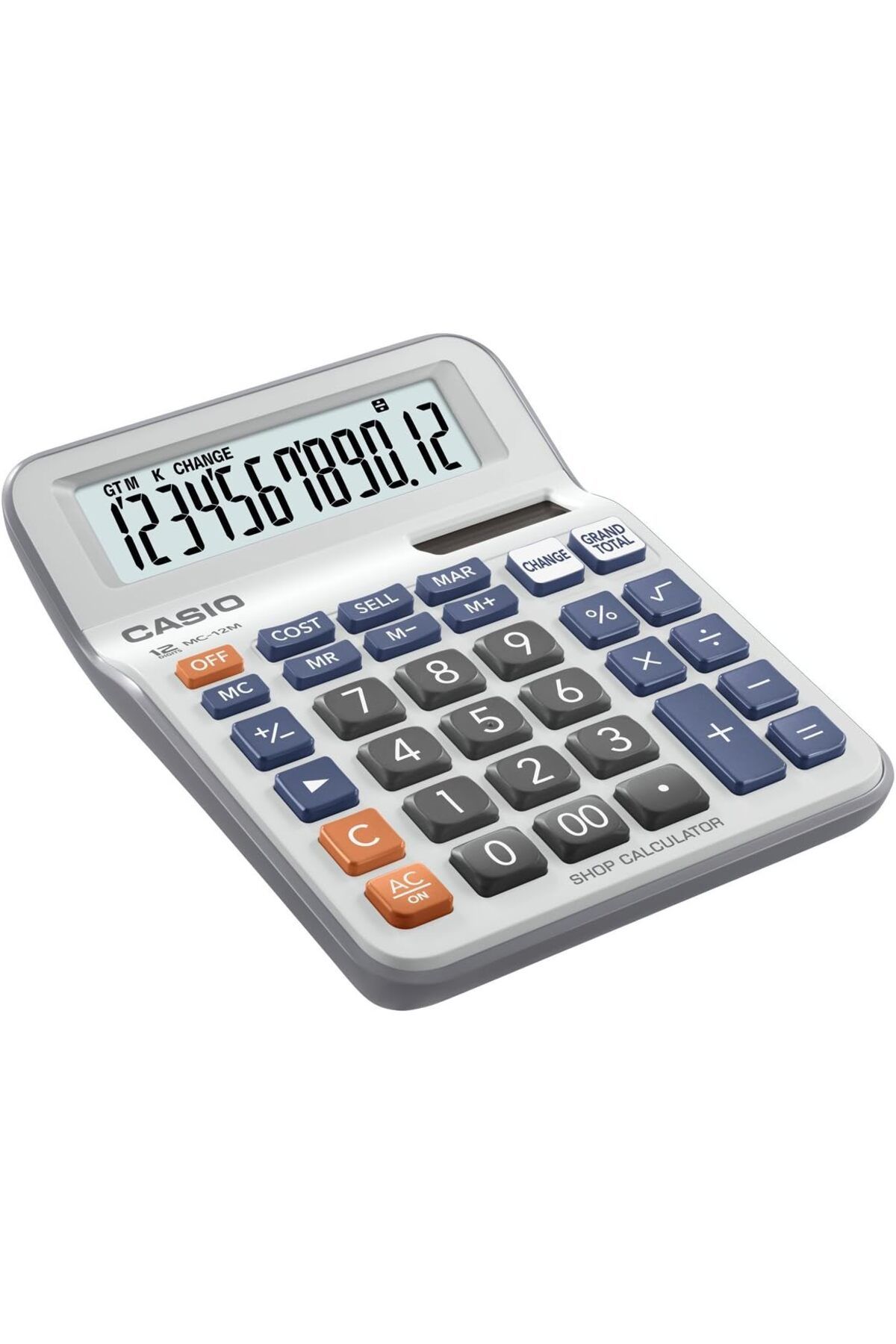 Casio-آلة حاسبة كاسيو Mc 12M المكتبية ذات 12 رقمًا 3
