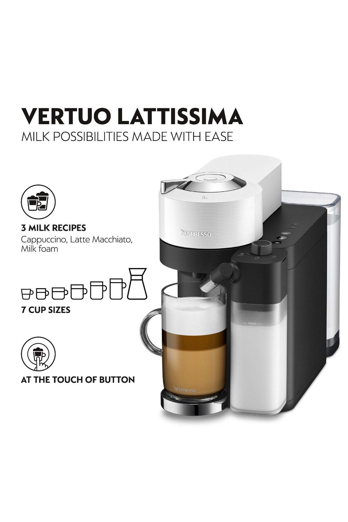 Nespresso-1500W Spill-Proof Coffee Maker 1.6 L - 2 Years Warranty 6