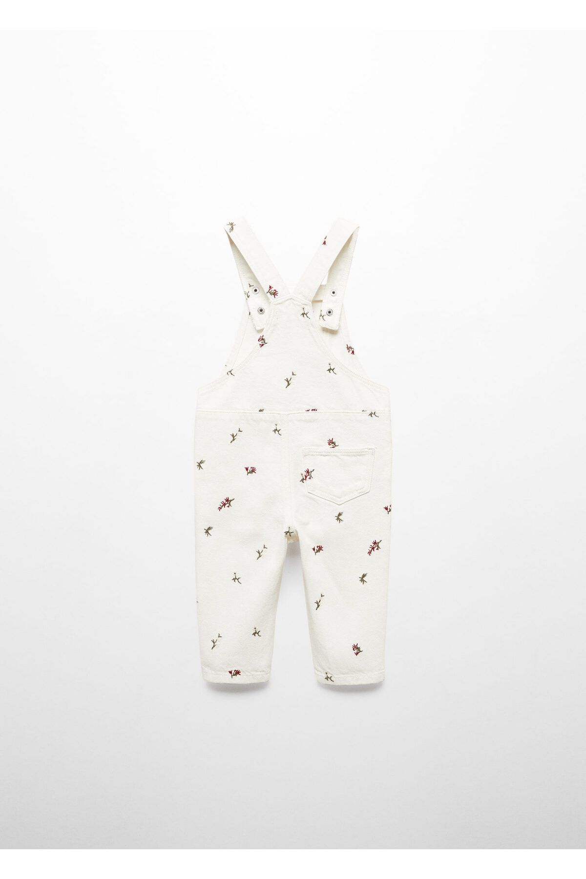 MANGO-Baby Girl Cherry White Jumpsuit 67084786 6