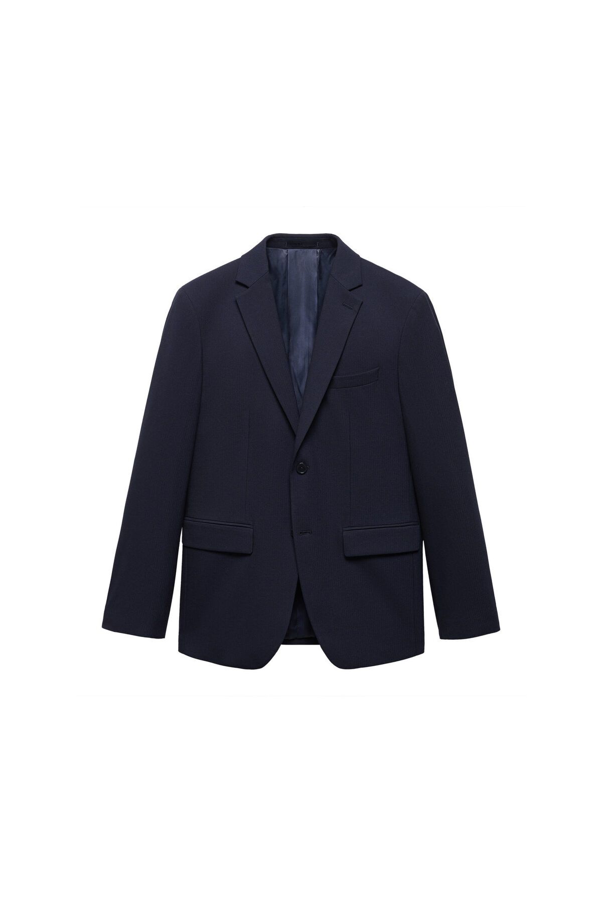MANGO-Men's Navy Blazer Jacket 67130013 2