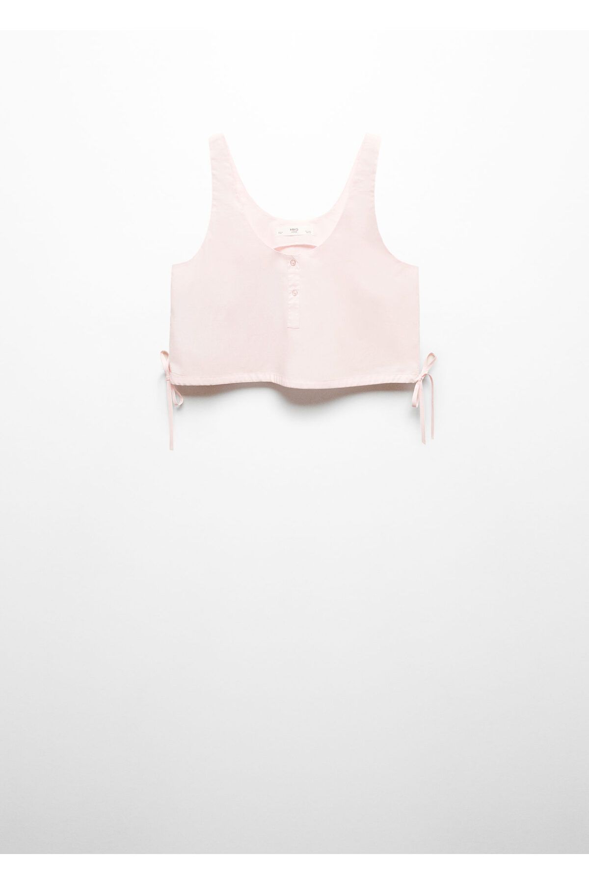 MANGO Woman-Light Pink Women's Pajama Top - 67066016 1
