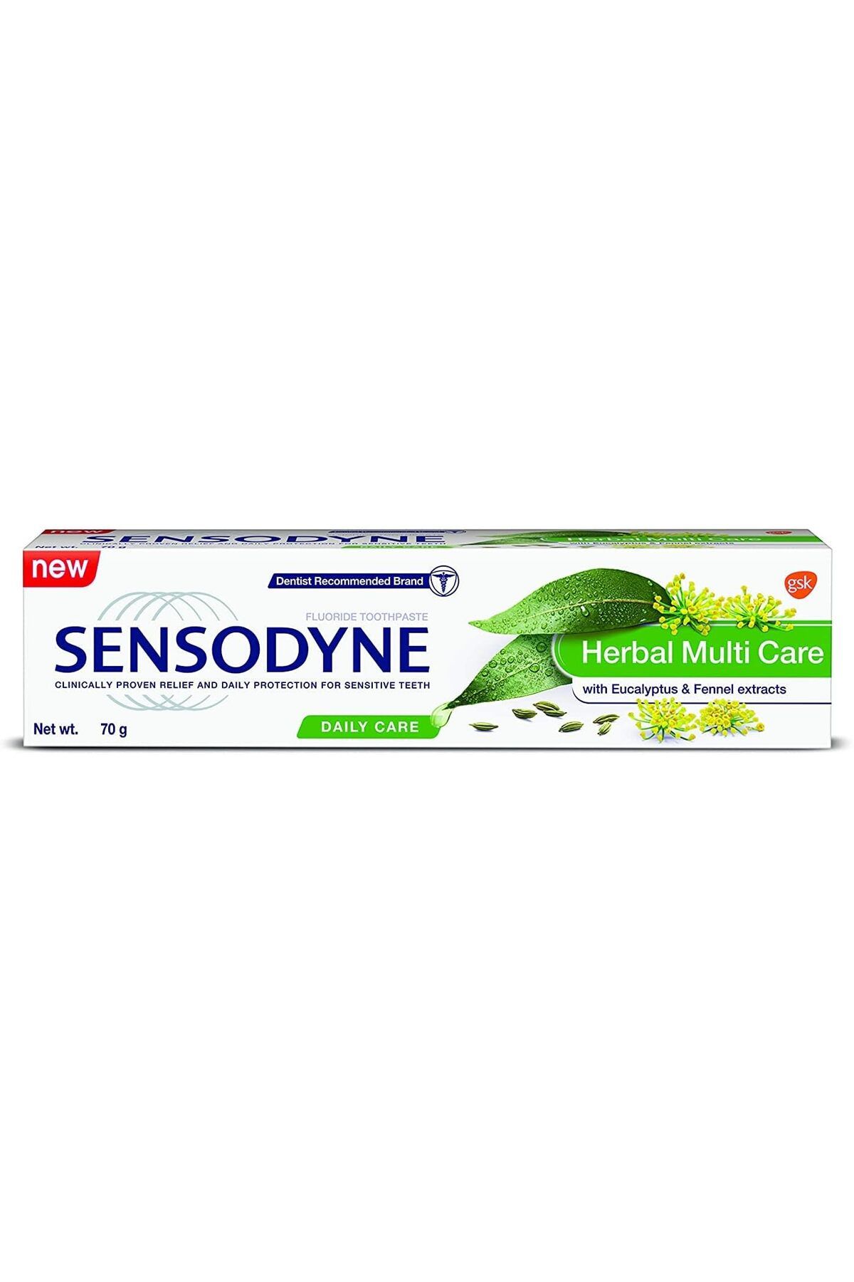 Sensodyne-T.p 100 ml Herbal Multi Care (9189) --- سنسوداين معجون اسنان عناية متعددة بالاعشاب 100مل 2
