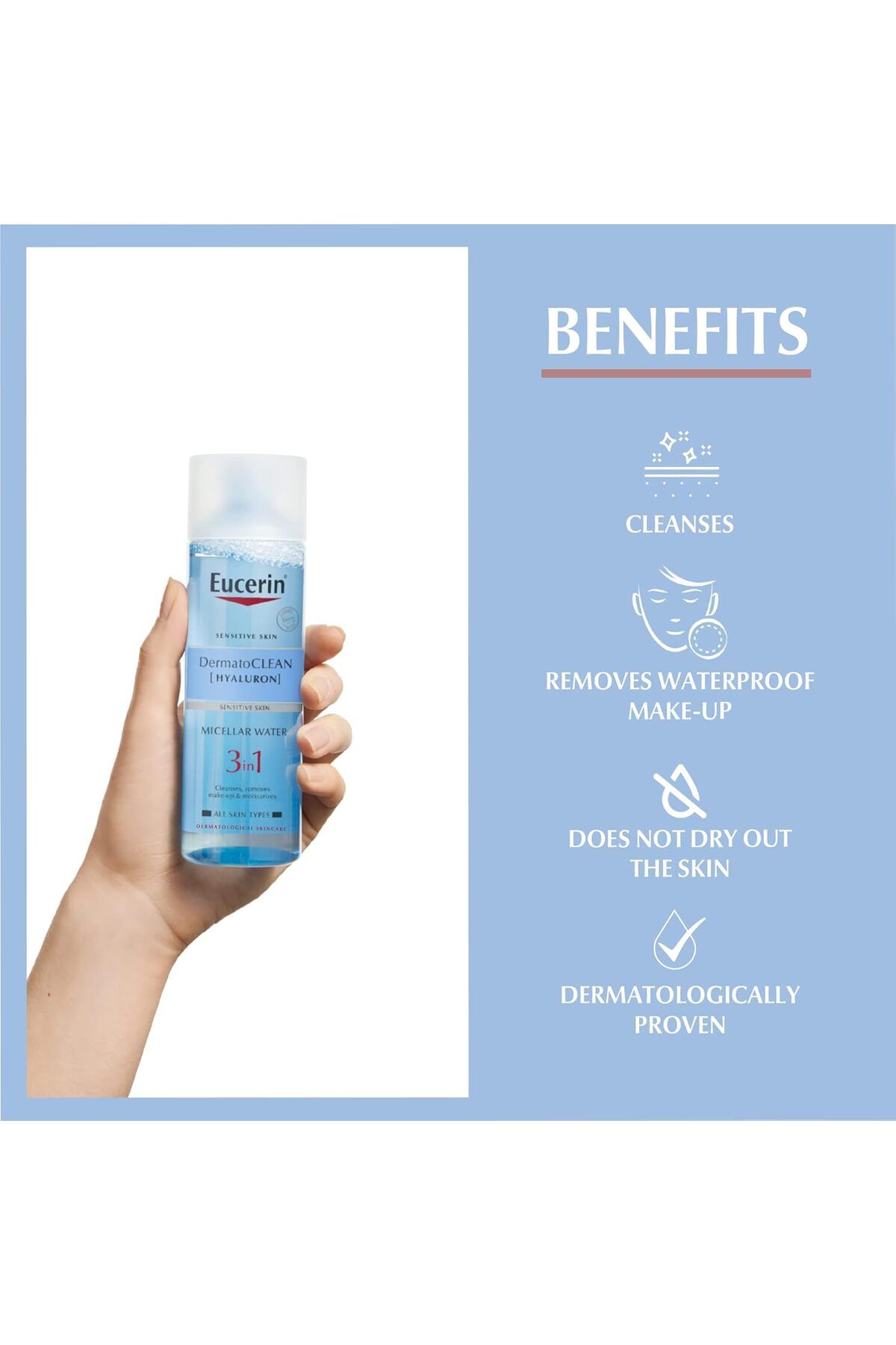 Eucerin-- سائل تنظيف ميسيلار 3 في 1 - 200 مل 7