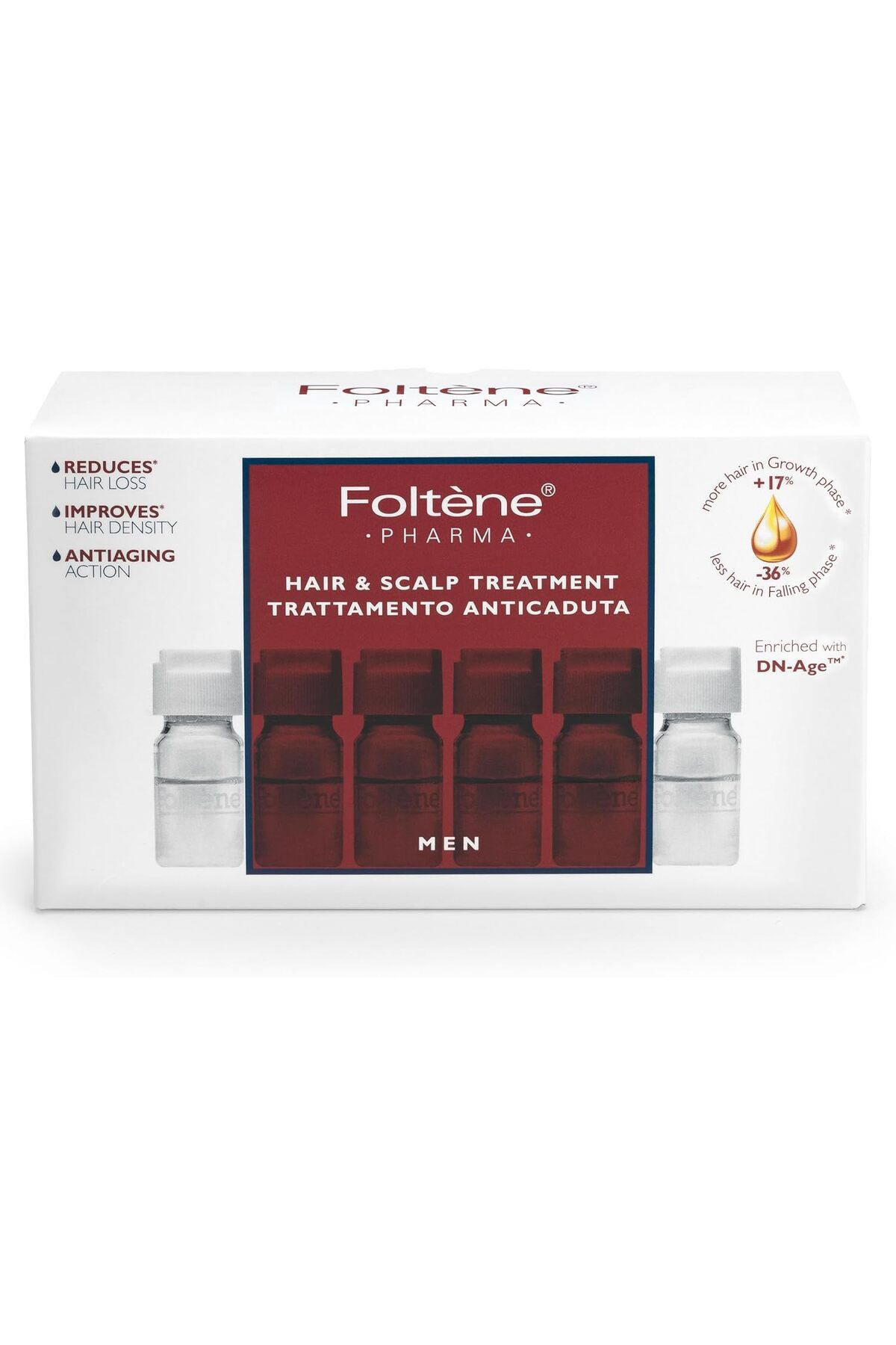 Foltene-- علاج تساقط الشعر - 12 أمبولة - للرجال 2