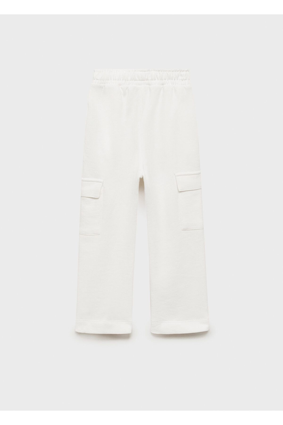 MANGO Woman-Kirik White Girls' Παντελόνι 77180386 4