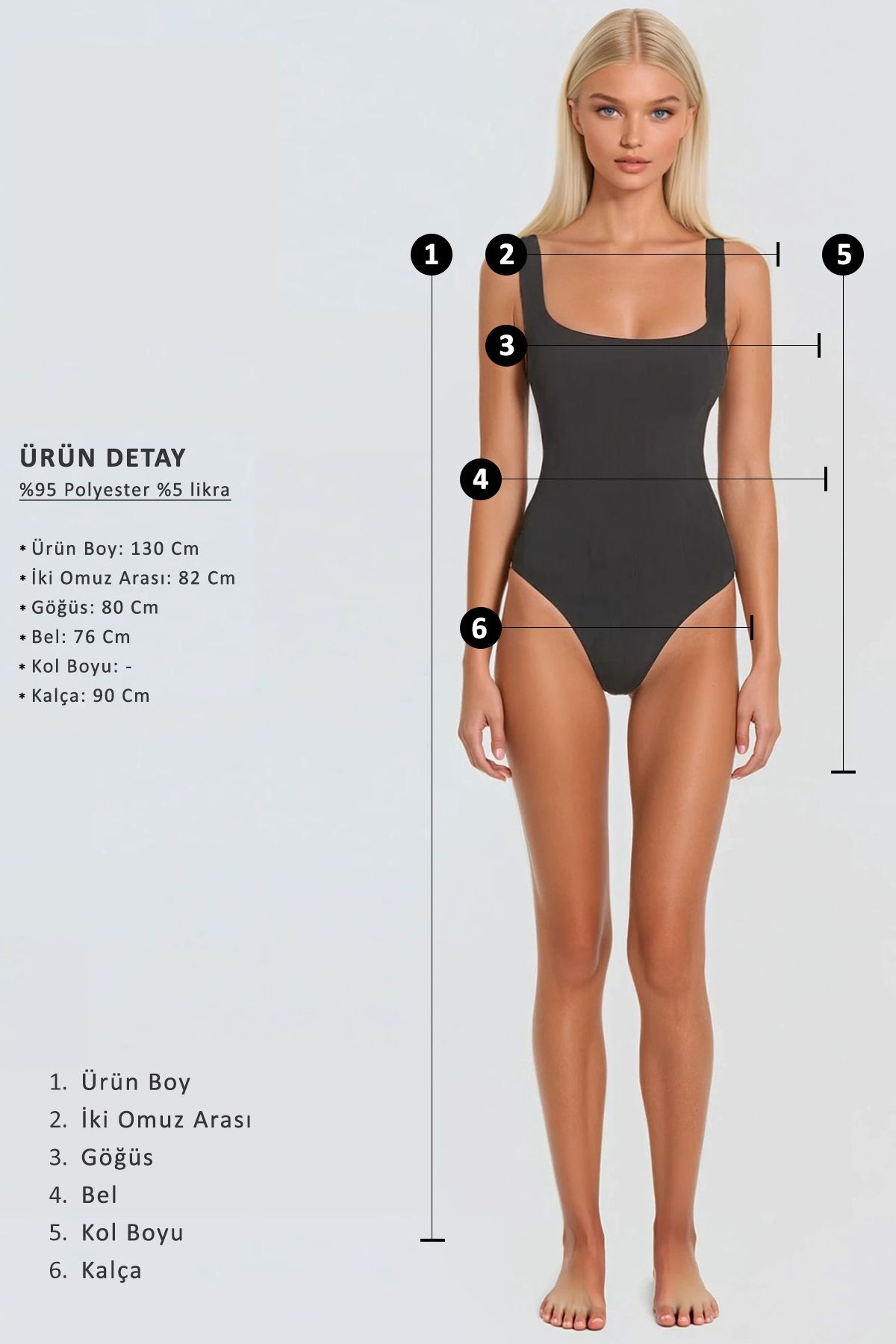 Kadın Kırmızı Bisiklet Yaka Çizgili Midi Boy Basic Elbise ALC-X13368