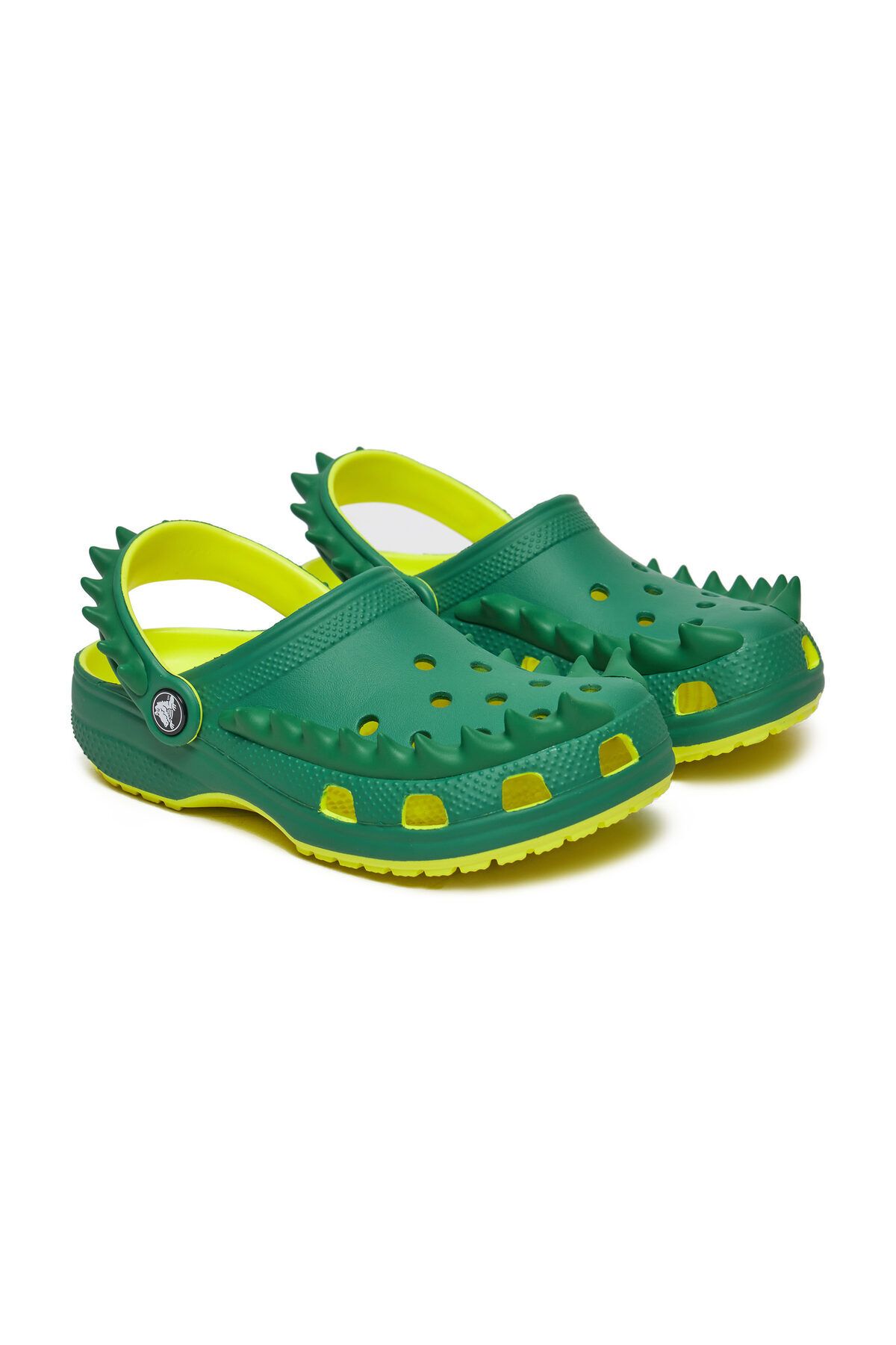 Crocs-Papucs zöld gyerekeknek 2