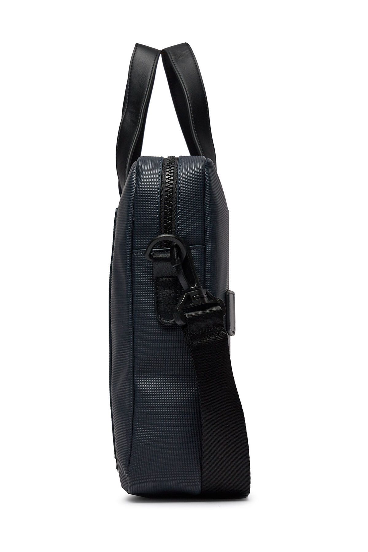 Tommy Hilfiger-Námornícka modrá pánska taška na notebook 30x28x10 cm TH PIQUE SLIM COMPUTER BAG 3