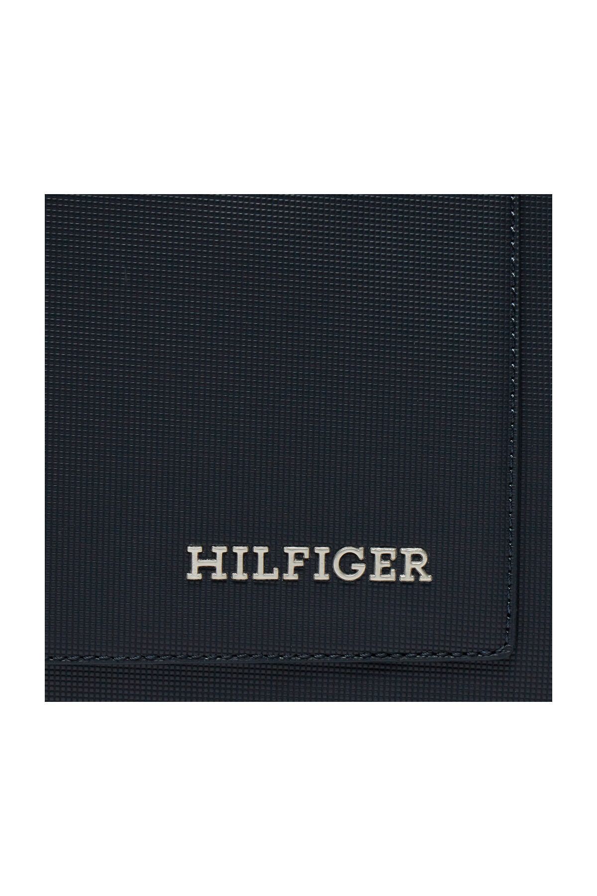 Tommy Hilfiger-Námornícka modrá pánska taška na notebook 30x28x10 cm TH PIQUE SLIM COMPUTER BAG 2