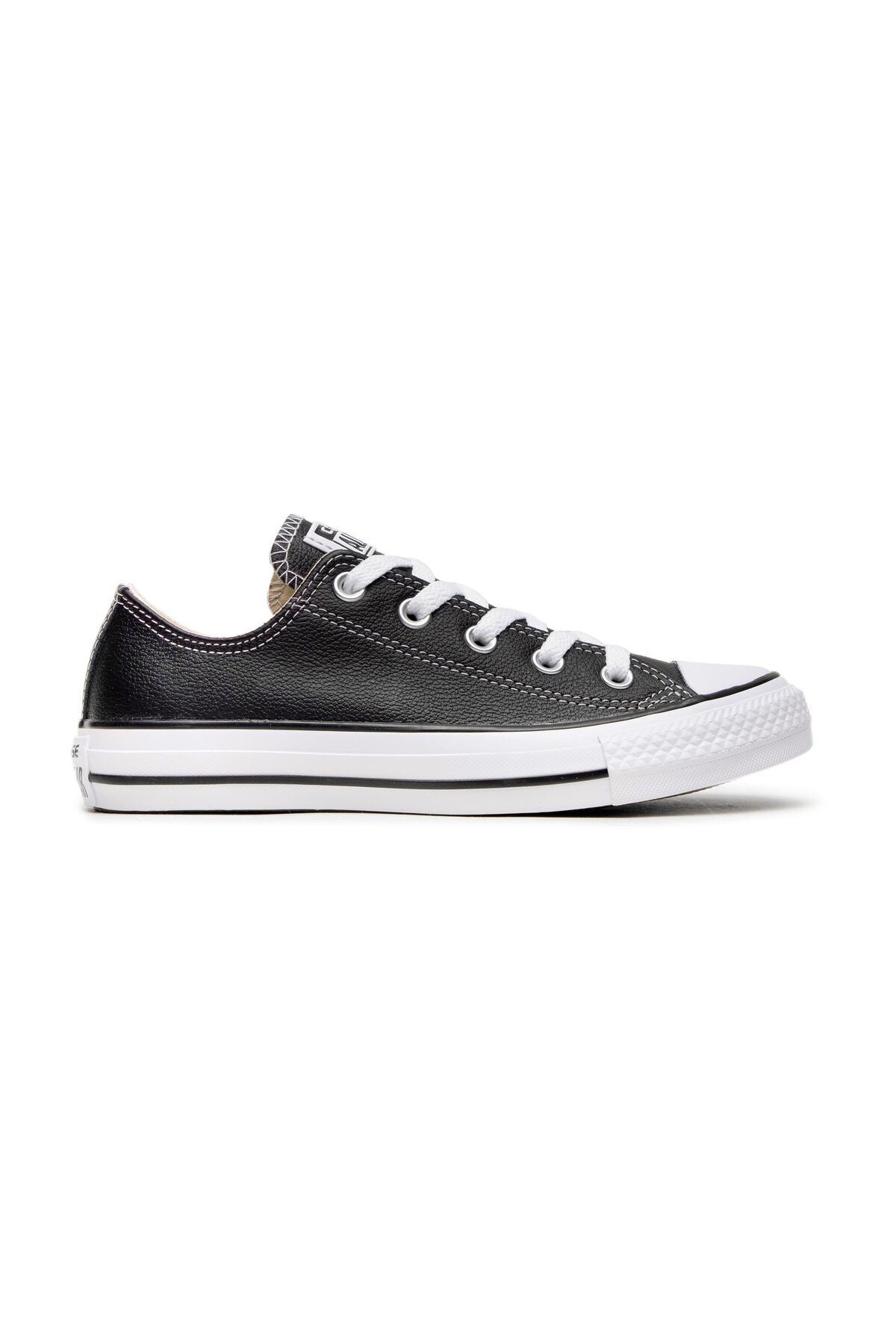 converse-Chuck Leder 132174 C Ct as Ox Classic Lea Black Schwarz - Trampki 3