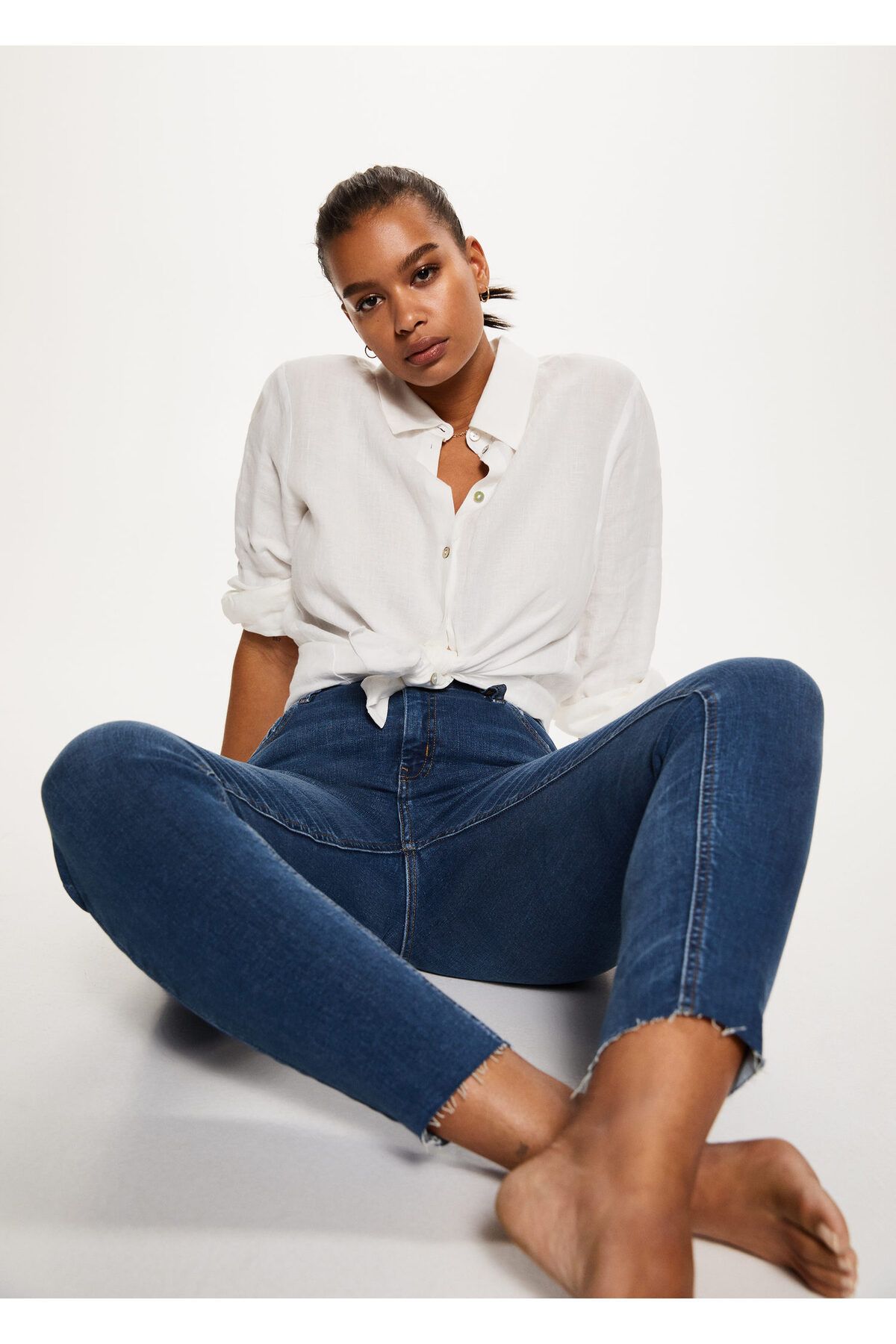 Koyu Denim Kadın  Jeans 37340367