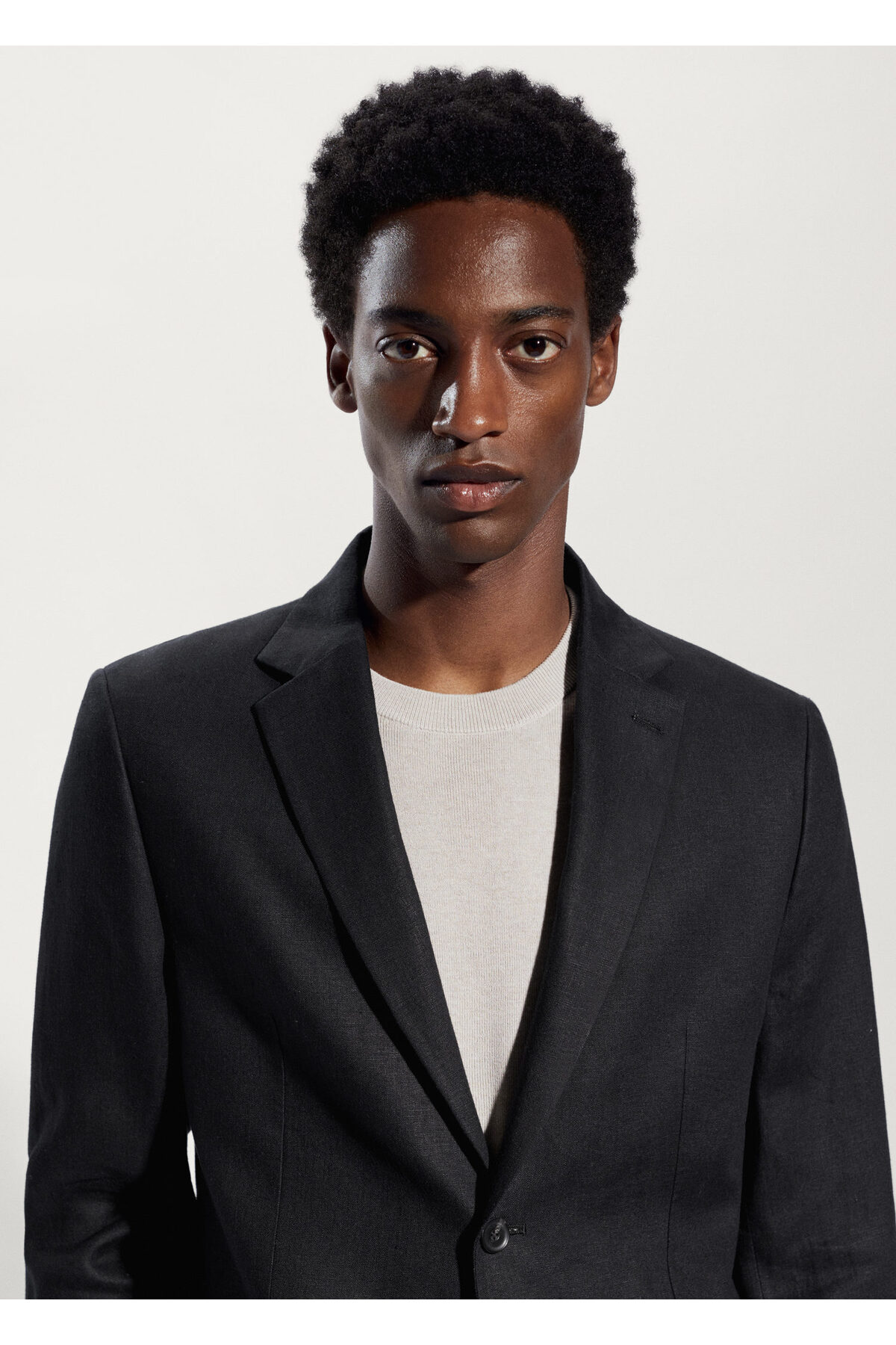 ژاکت مردانه مشکی منگو | 57930551 اورجینال - تصویر 3