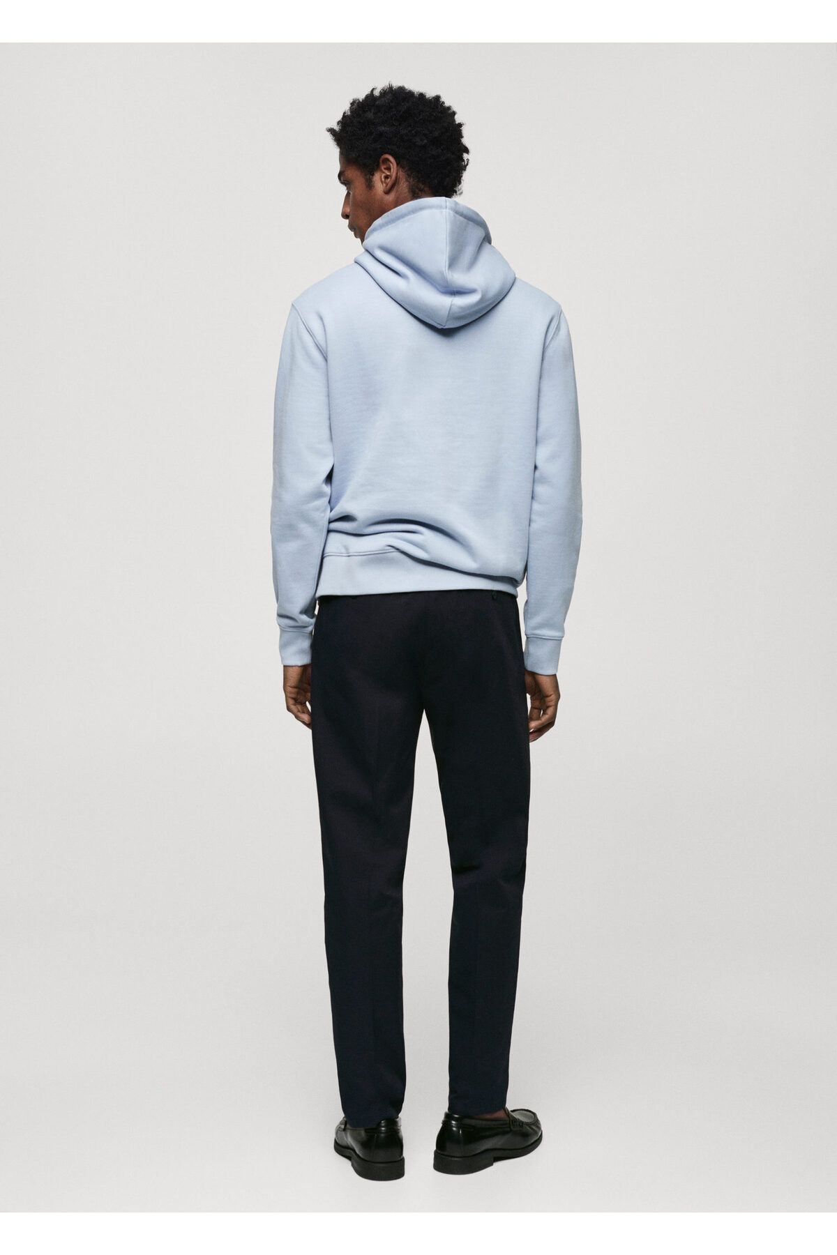 MANGO-Męska bluza Sky Blue 67014461 7