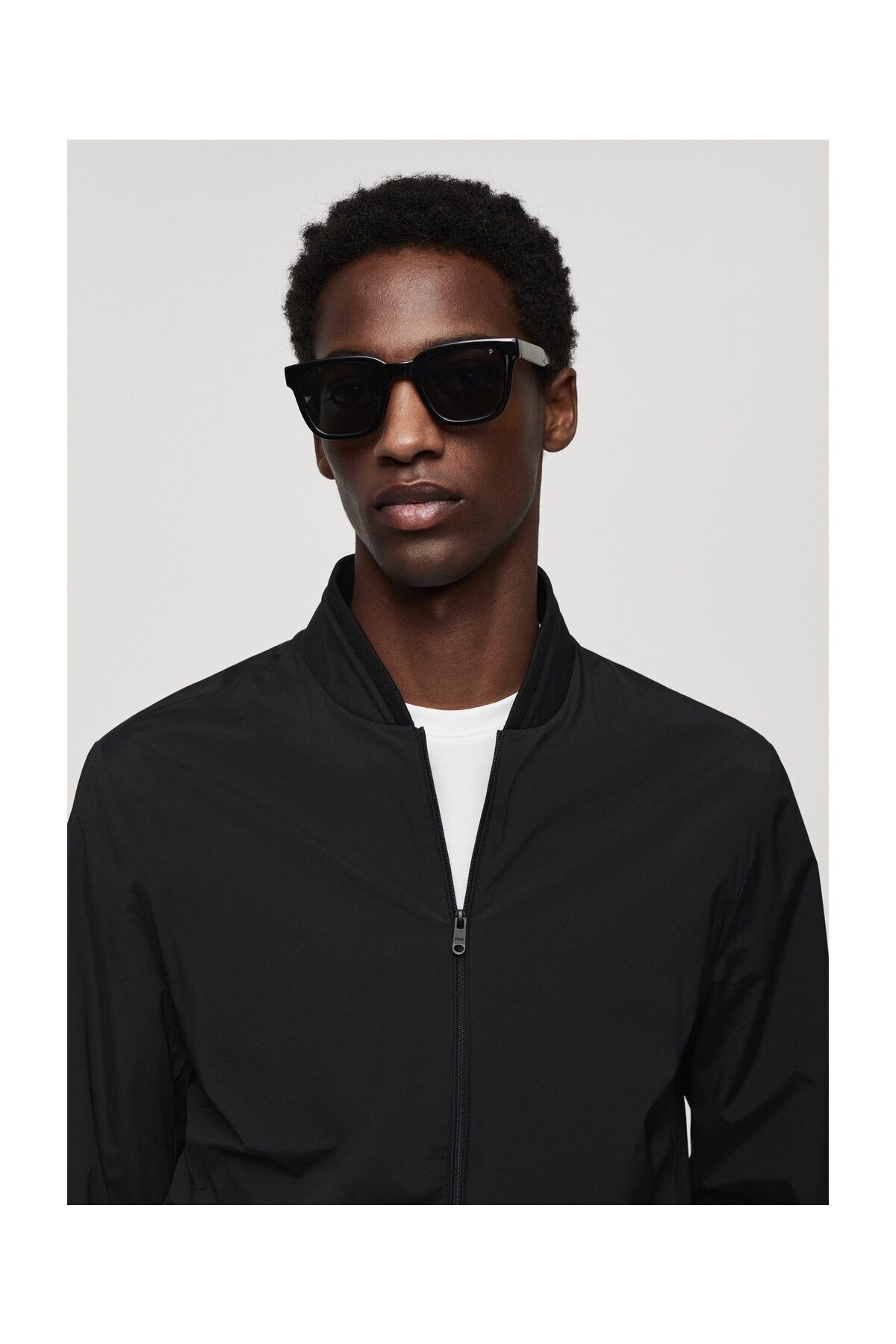 MANGO Man-Wasserabweisender Stretch-Bomber 4