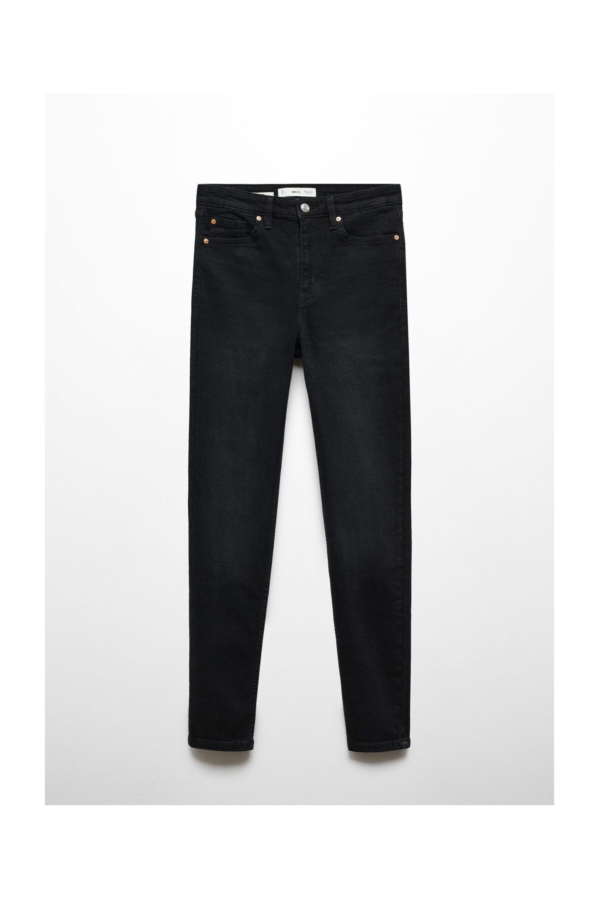 High-rise skinny jeans
