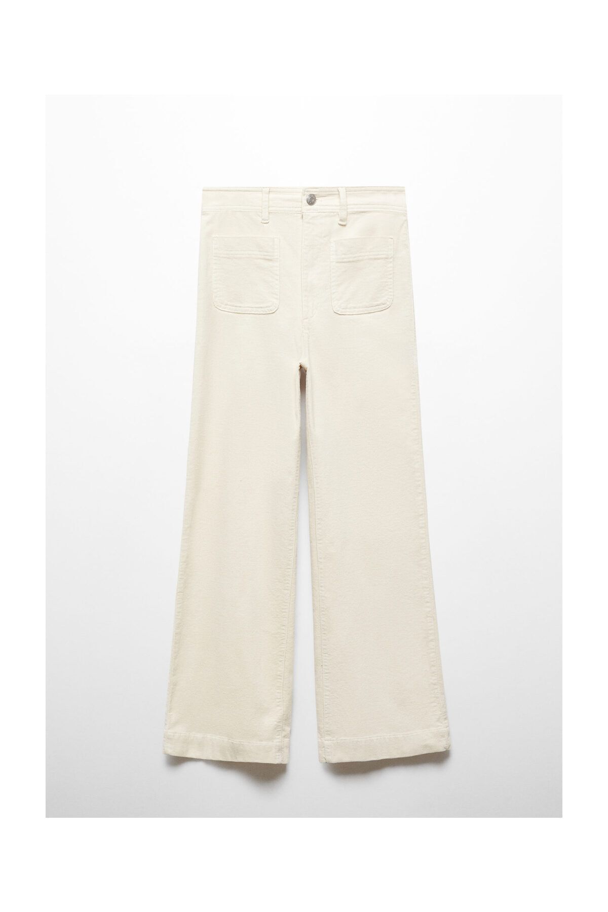 MANGO Woman-Corduroy culotte pants 1